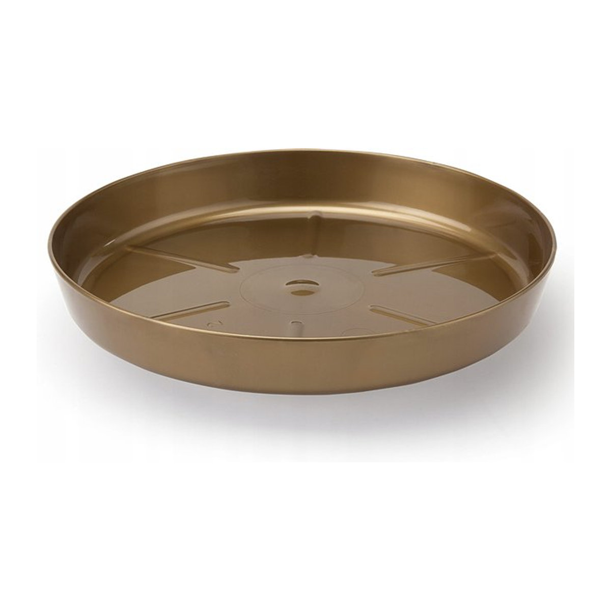 Untersetzer aus Kunststoff in Goldmetallic, Breite: 197 cm, Tiefe: 29 cm - Bild 1