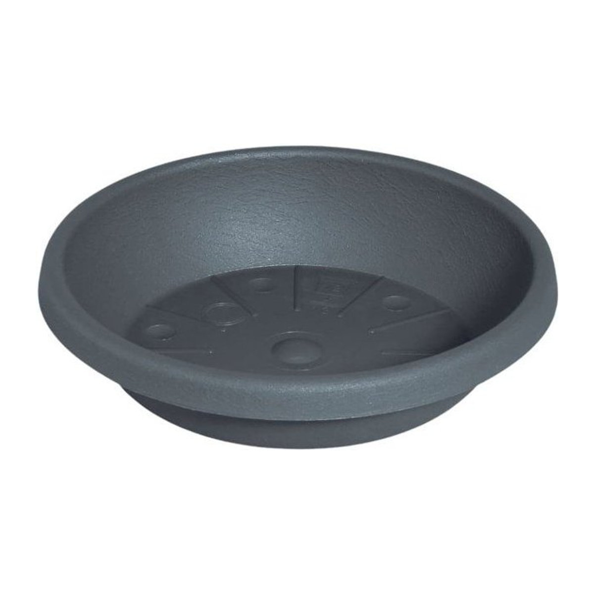 Untersetzer Blumentopf Cylindro von tireusesabiere in Anthrazit, Durchmesser: 53 cm - Bild 1