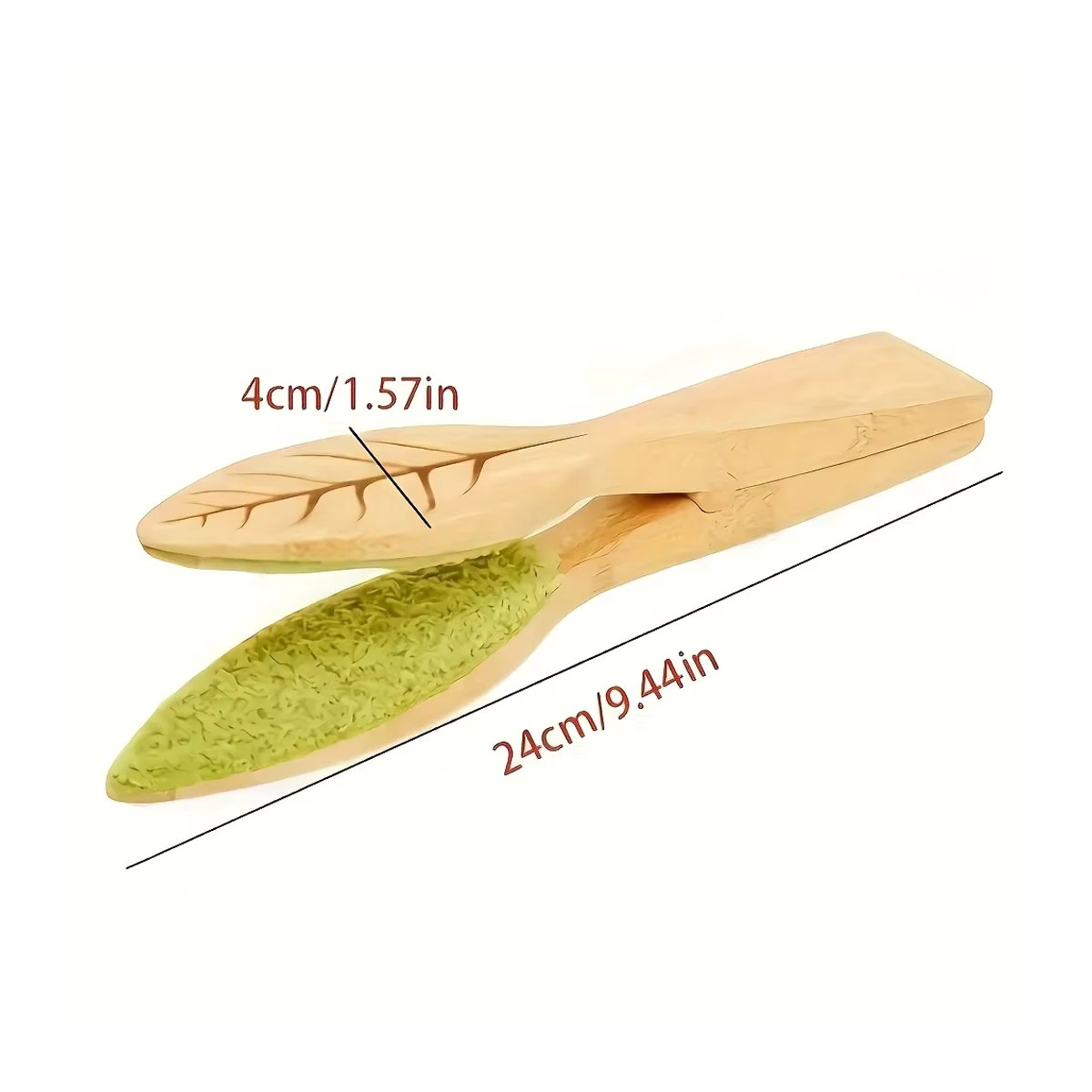 Untior Handheld Blattreinigung-Zange aus Holz für die Pflanzenpflege und Gartenarbeit in Grün - Bild 3