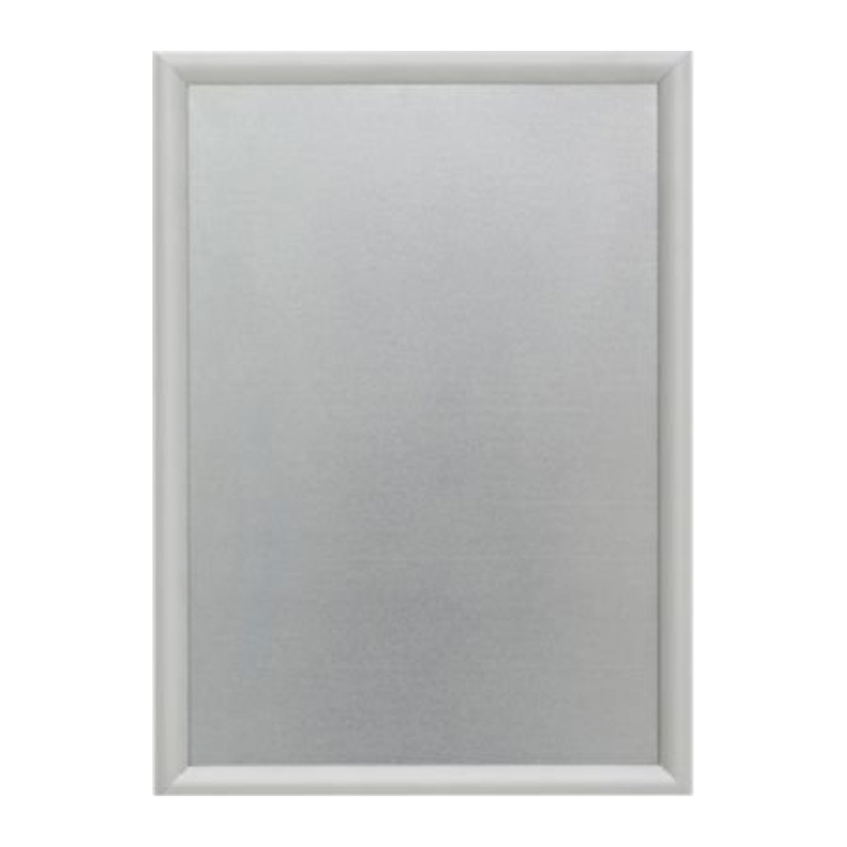 Update Display FireProtection Klapprahmen DIN A0 für Wandmontage, Aluminium, silber, B/H: 84,1 x 118,9 cm, mit B1-zertifizierter Schutzfolie und 25 mm Profil - Bild 1