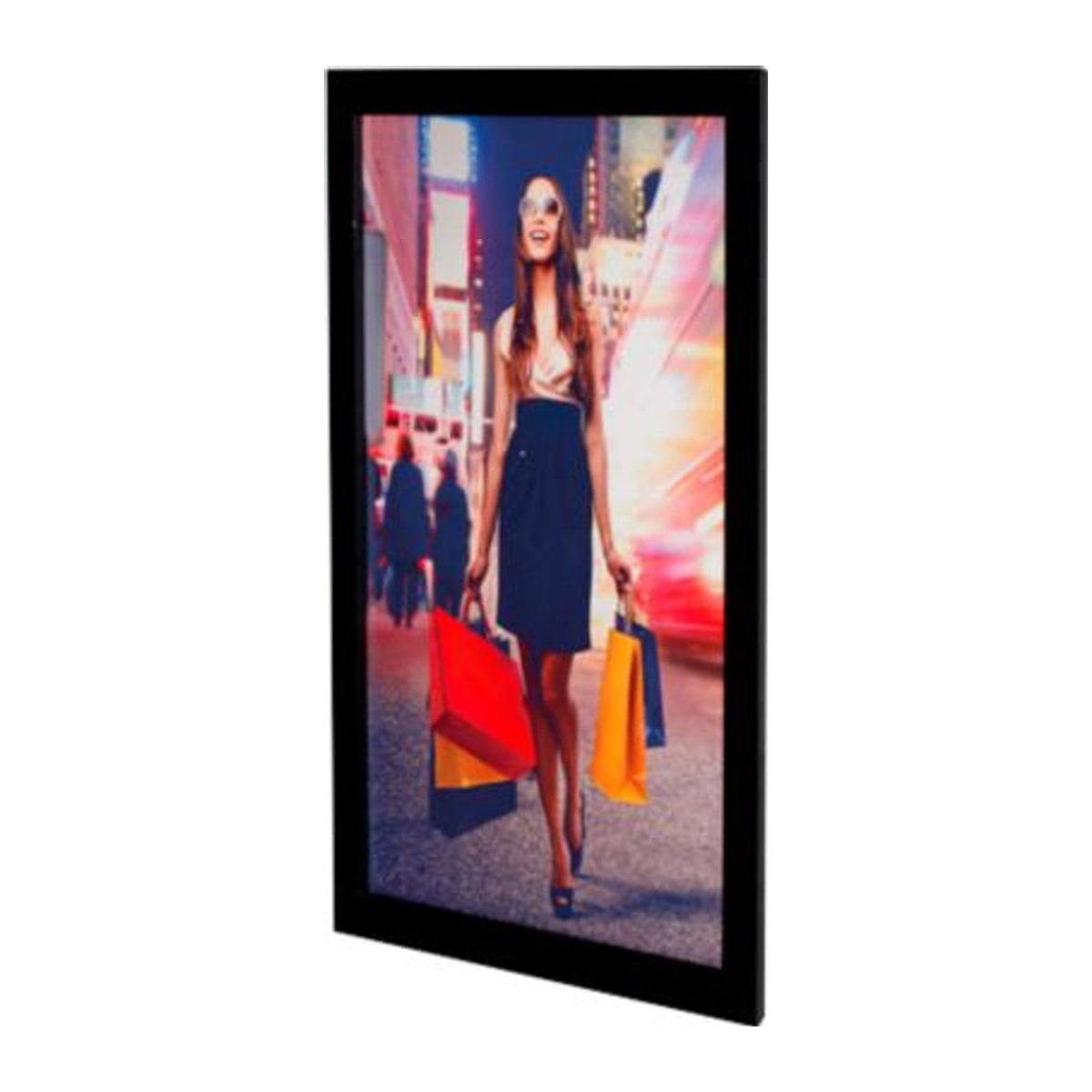 Update Display Klapprahmen HardLine DIN A0, schwarz, B 87,4 cm x T 1,3 cm x H 122,2 cm - Bild 1
