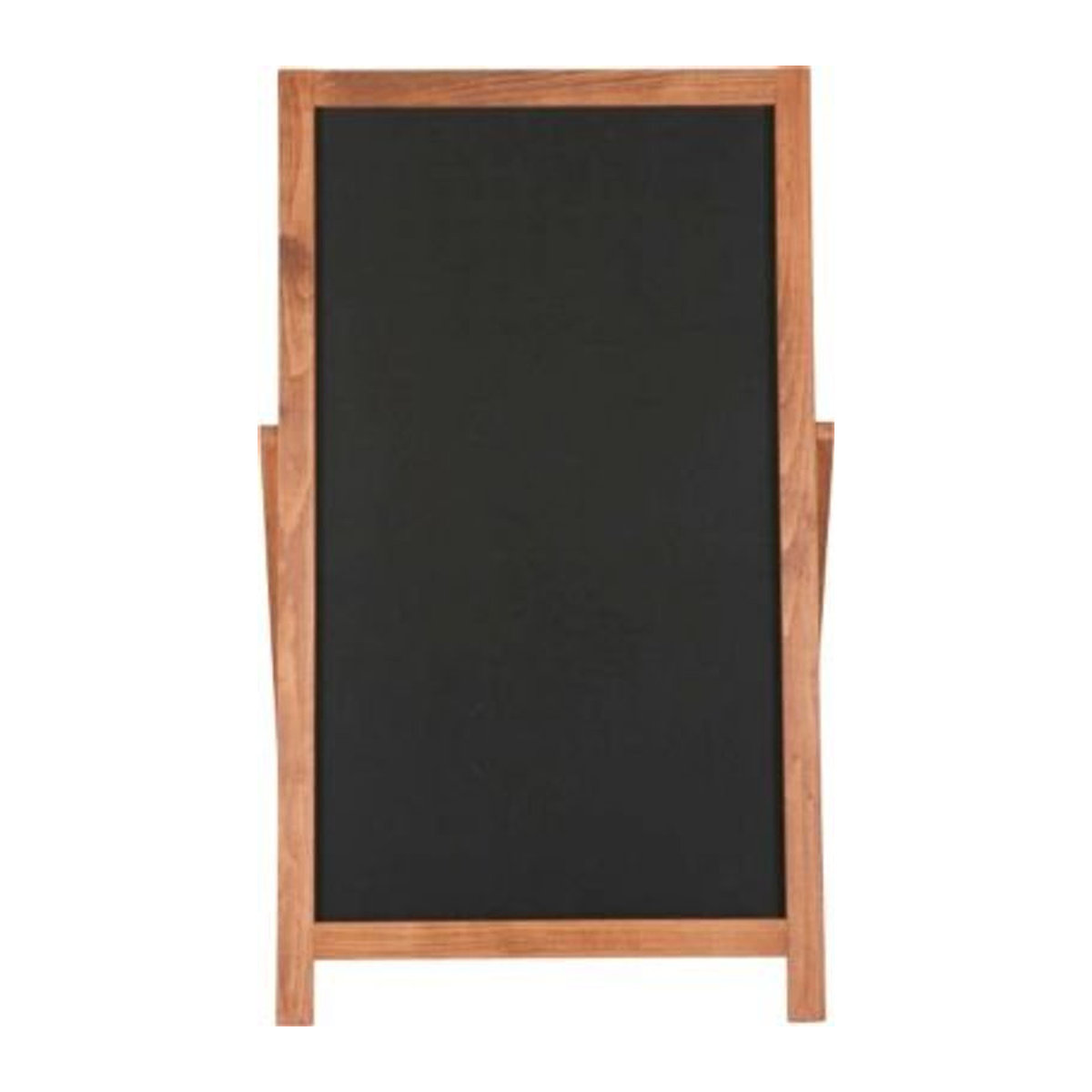 Update Display Kreidetafel Aufsteller FLOOR aus Buche mit klappbarer Rückenstütze, beschriftbar, B: 44 cm, H: 77 cm - Bild 1