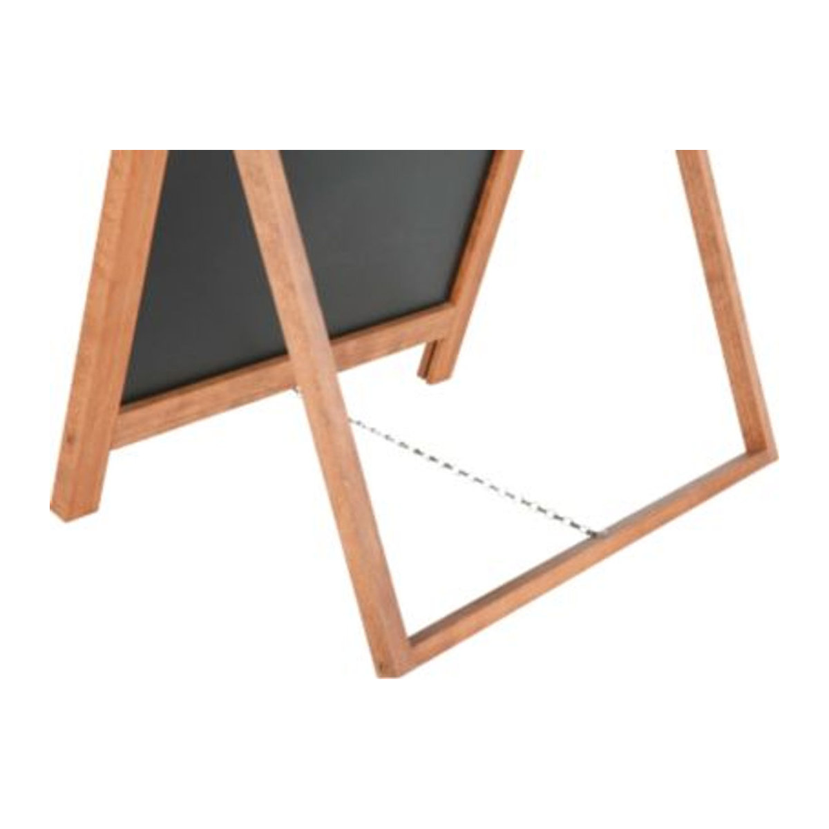Update Display Kreidetafel Aufsteller FLOOR aus Buche mit klappbarer Rückenstütze, beschriftbar, B: 44 cm, H: 77 cm - Bild 2