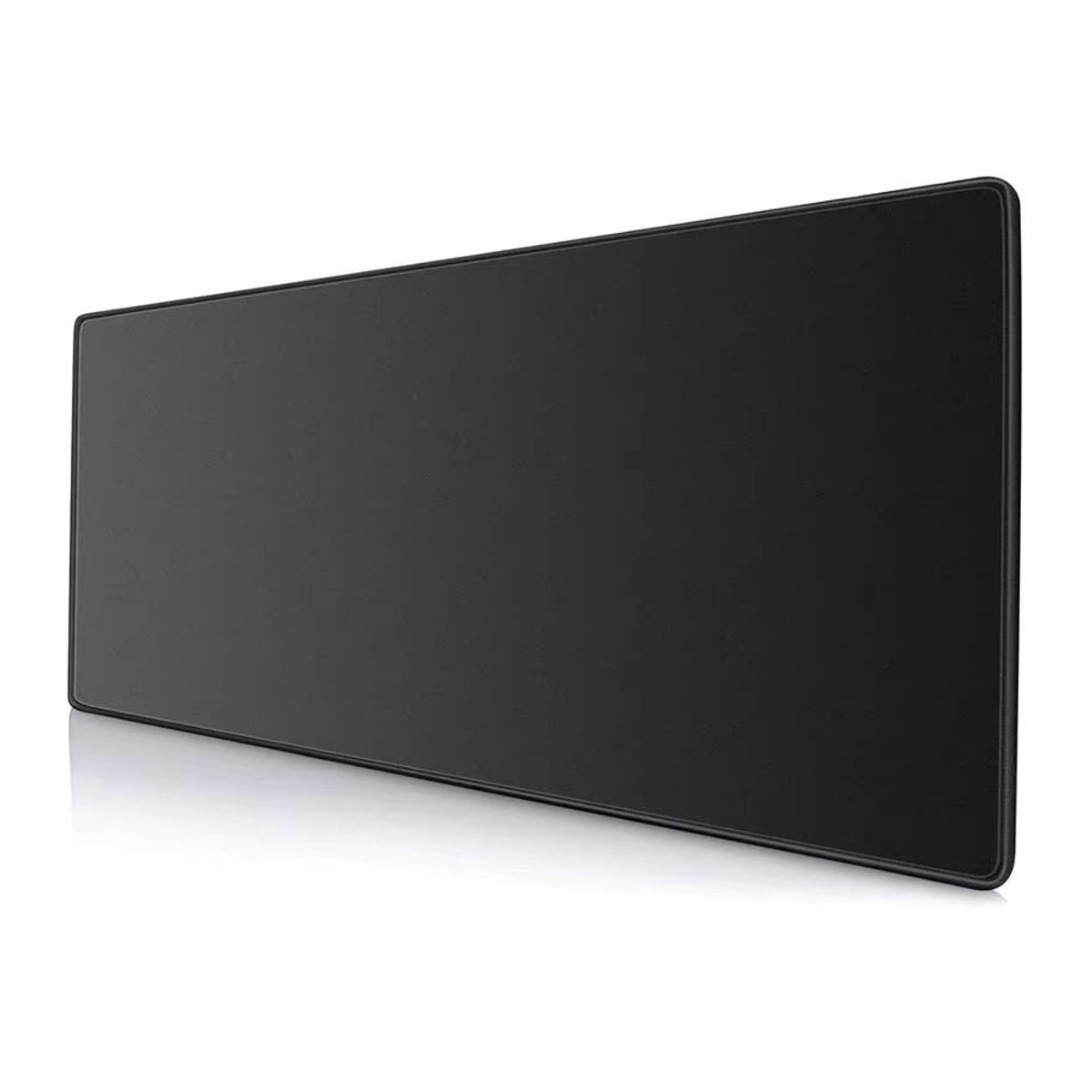 Urgrico Gaming-Mauspad Schwarz Minimalistisch mit genähten Kanten und rutschfester Unterseite - Bild 7