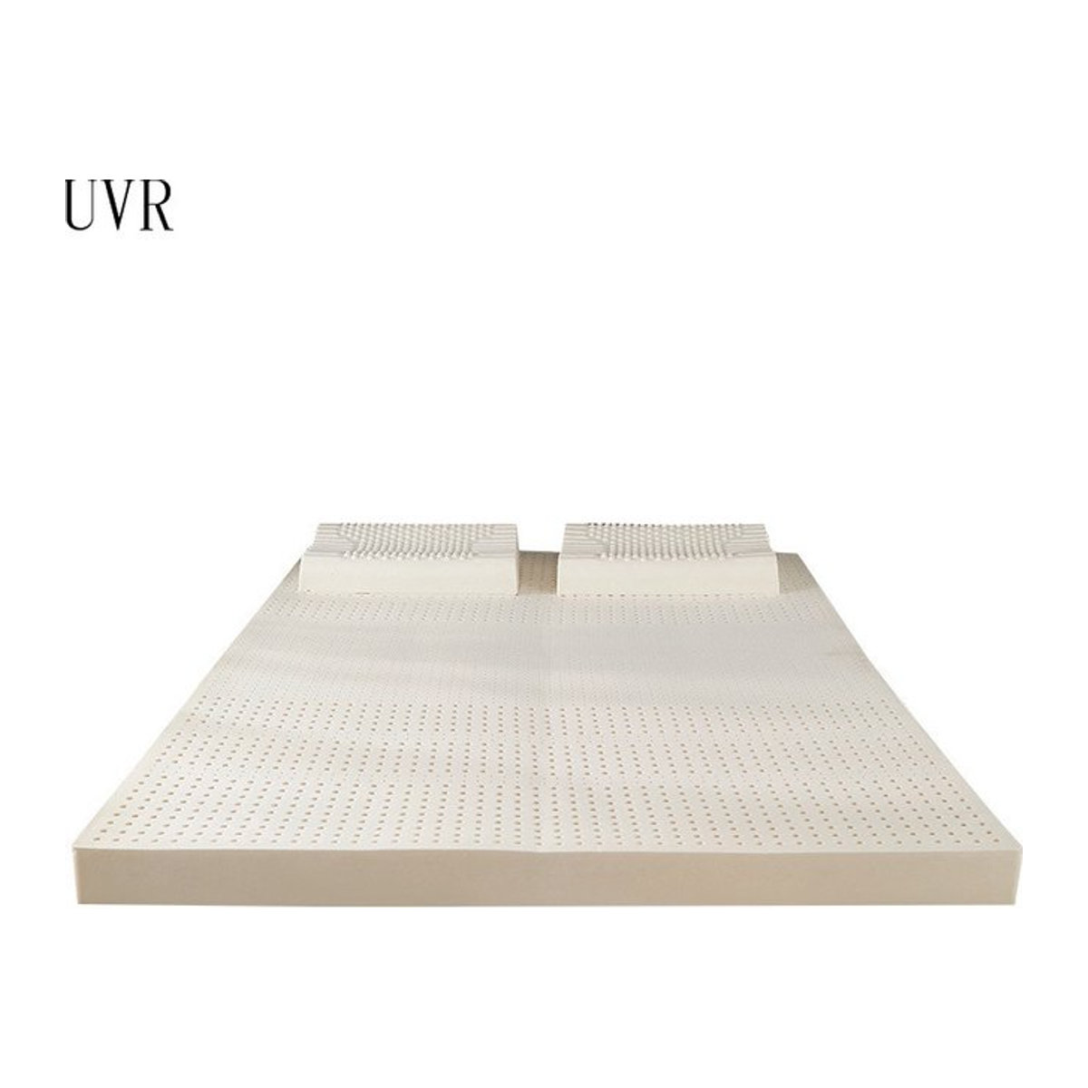 UVR Natürliche Latex Tatami Matratze mit weißer Abdeckung, Einzel-Doppelmatratze mit Slow Rebound Effekt - Bild 1