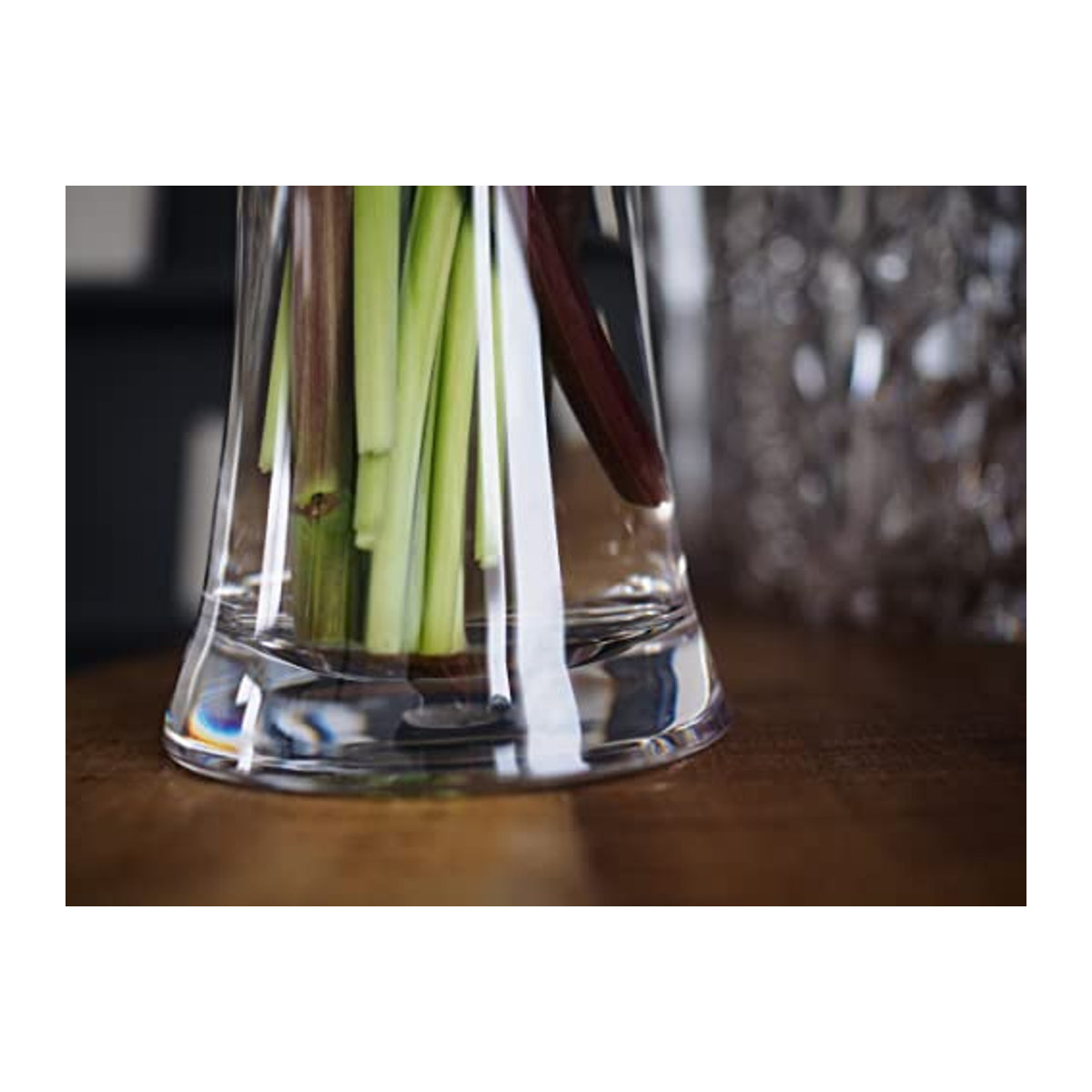 VALLETTA JAPAN Unzerbrechliche Vase aus Polycarbonat, transparent, B: 12 cm, T: 12 cm, H: 24 cm - Bild 2