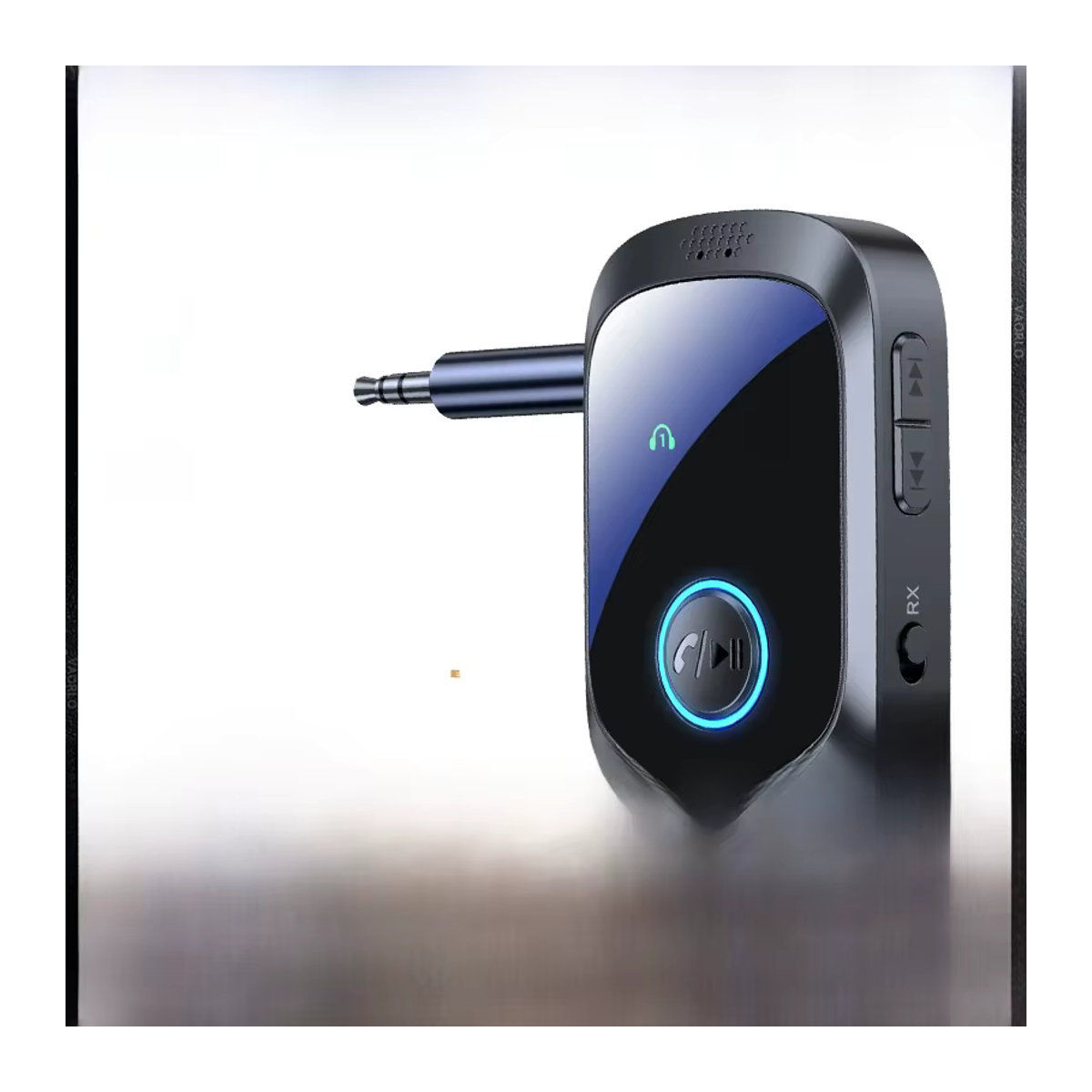 VAORLO 2-in-1 Bluetooth 5.4 Audio-Adapter Schwarz – Multipoint Dual-Stream Sender und Empfänger mit 3,5-mm-AUX, geringer Latenz und Mikrofon für TV, PC und Kopfhörer - Bild 7