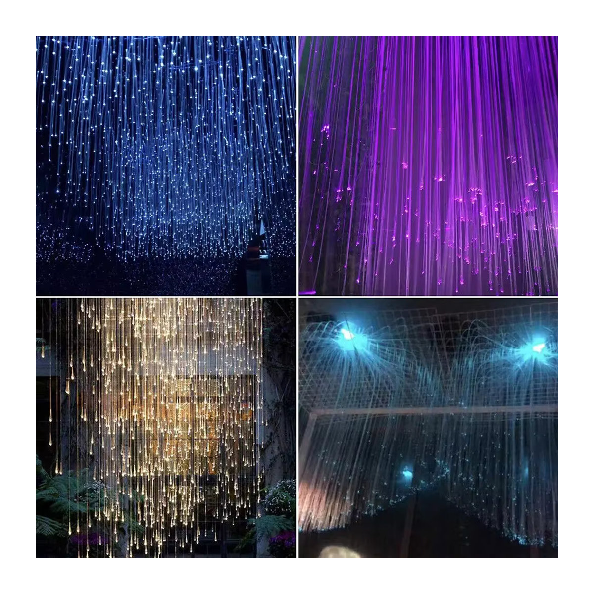 VASTFIRE 12W RGBW Sternenhimmel LED Glasfaser Deckenleuchte mit App-Steuerung für Auto und Home Decor in Bunt - Bild 6