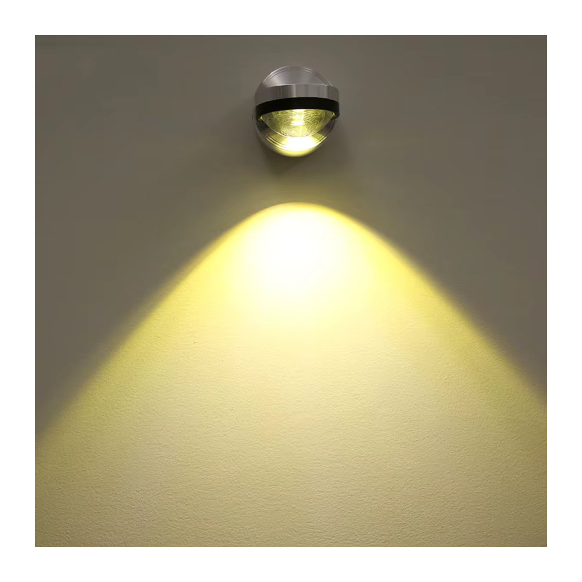 Vecli Moderne LED Wandlampe Up Down in Schwarz für Wohnzimmer Schlafzimmer und Flur - Bild 4