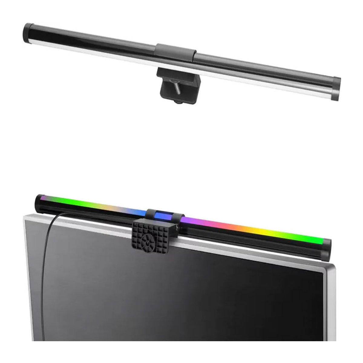 VENUSWING LED Monitorleuchte Schwarz mit RGB Hintergrundbeleuchtung für Gaming und Schreibtisch - Bild 7