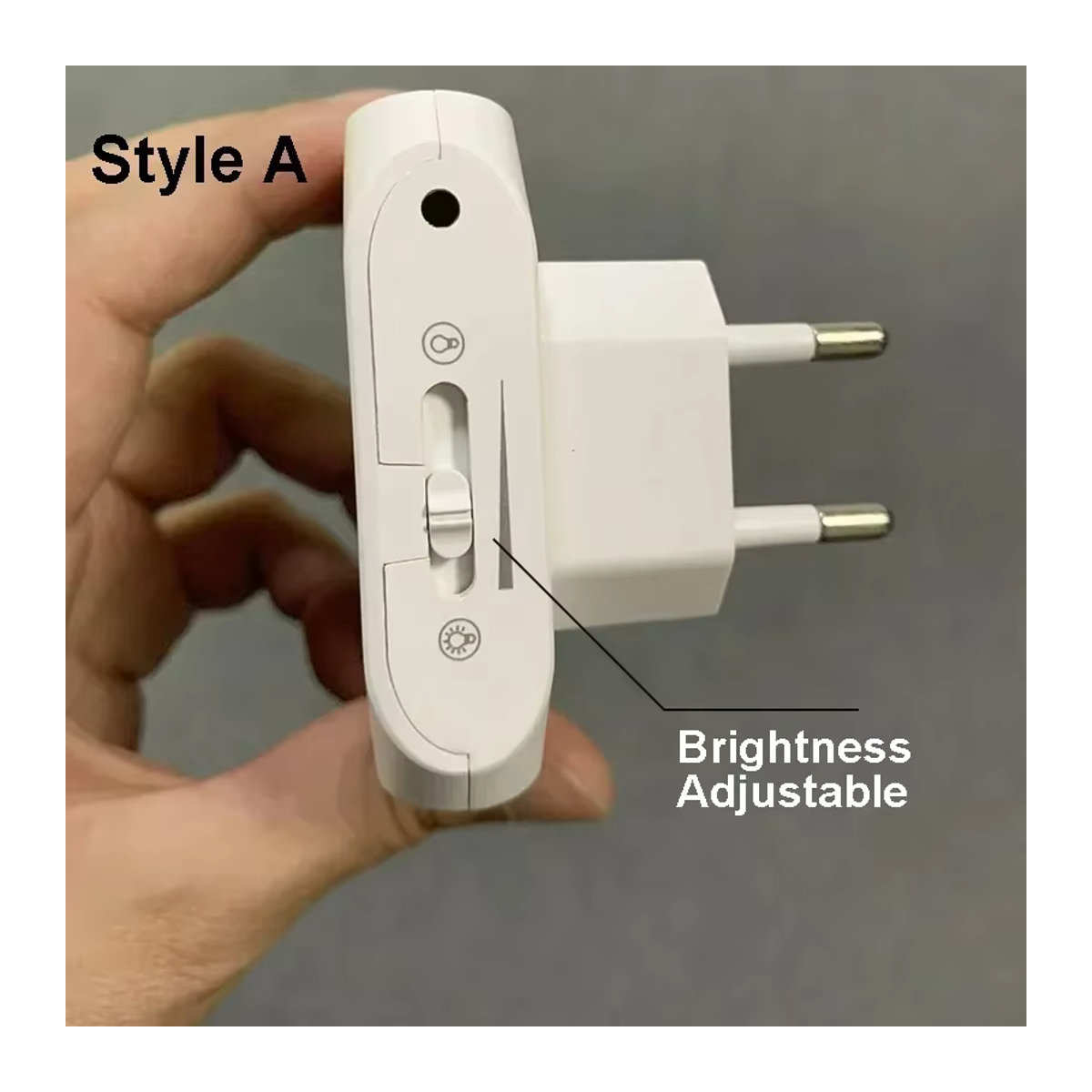 VENUSWING LED-Nachtlampe mit kabellosem Bewegungsmelder und dimmbarer Funktion im minimalistischen Design - Bild 4