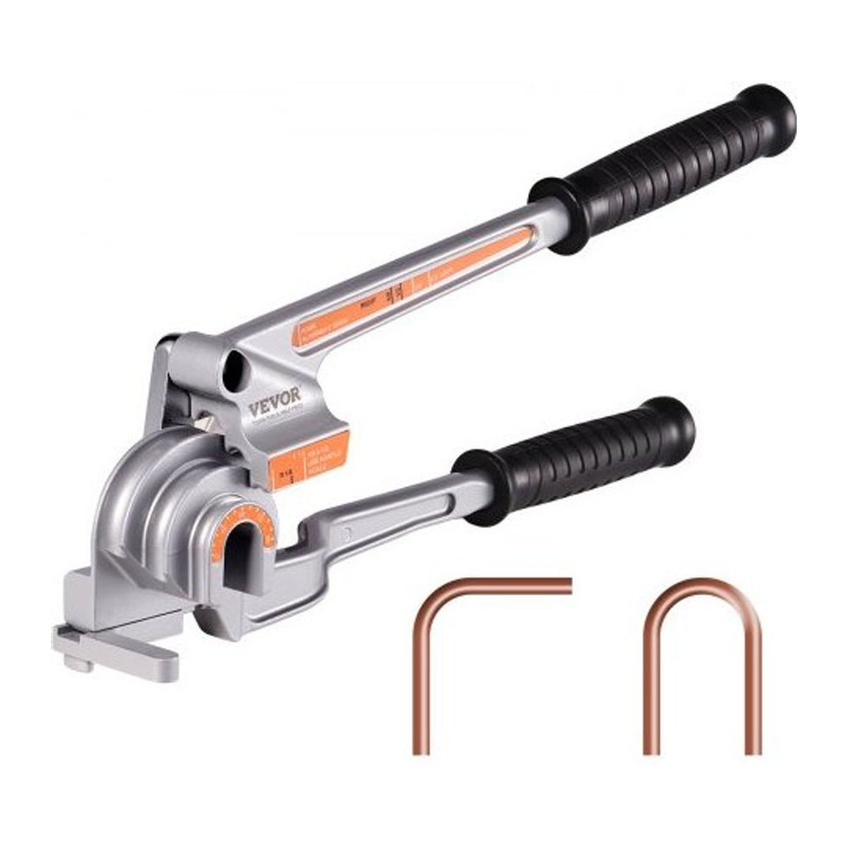 VEVOR 3-in-1 Rohrbieger mit manueller Wasserwaage für Kupfer- und Aluminium-Rohre mit Außendurchmessern von 0,635 cm, 0,9525 cm und 1,27 cm zur Reparatur von HVAC-Klimaanlagen und Kühlschränken - Bild 1