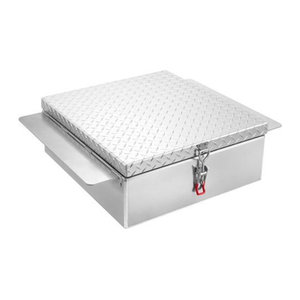 VEVOR Werkzeugkasten aus Aluminium mit Diamantplatte für LKW, Pickup und Anhänger, B/H/T: 77 x 61 x 23 cm
