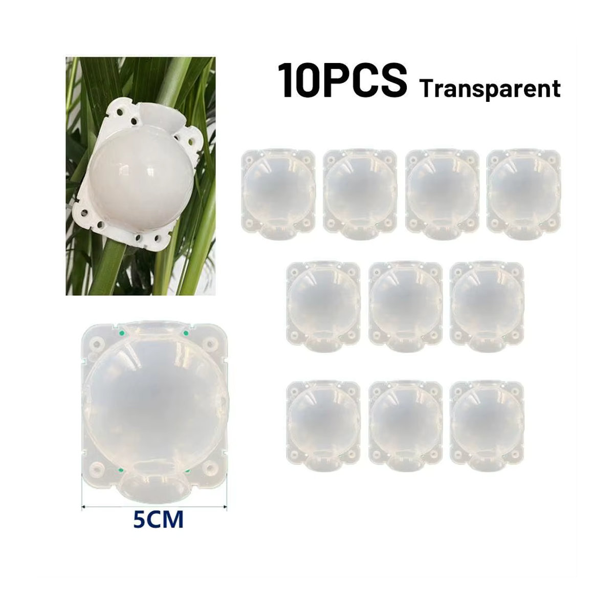 Vibratite 10er Set Anlage Graft Box zur Pflanzenvermehrung und Wurzelbildung für Obstbäume, Magnolien und Kamelien - Bild 2