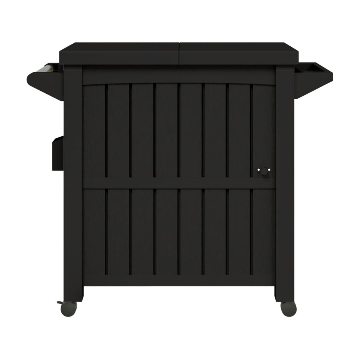 Vidaxl 3-in-1 Kellnerservice-Wagen in Schwarz aus Polypropylen - Bild 2