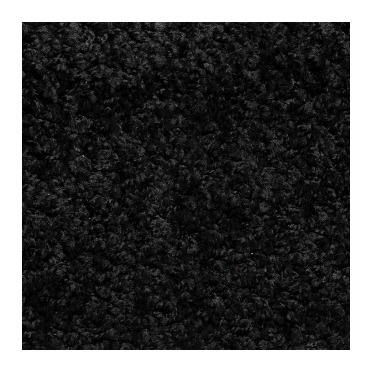 Vidaxl Treppenmatten 15 Stück, schwarz, halbrund, getuftet aus PP, B/T/H: 56 x 17 x 3 cm - Bild 4