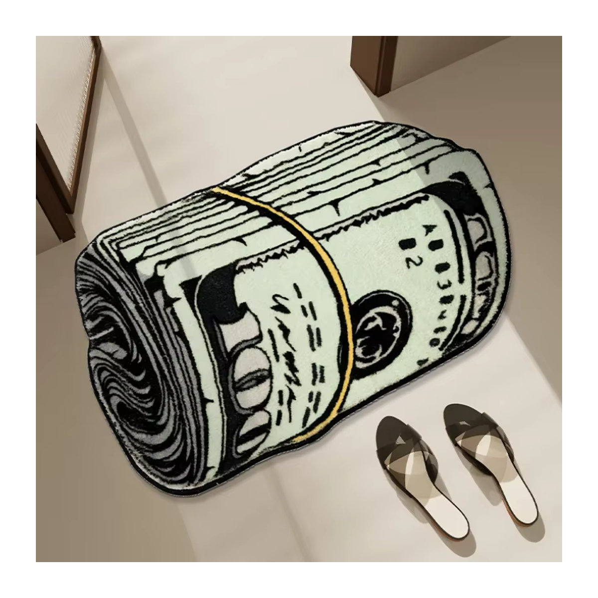VIKAMA Bundle mit ästhetischen Plüschteppichen für Wohnzimmer, Badezimmer und Sofa zur Heimdekoration - Bild 2