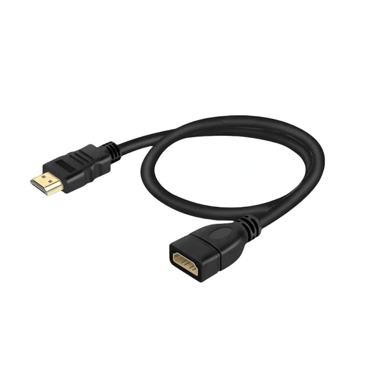 VIKEFON HDMI 2.0 Verlängerungskabel 4K 60Hz HDR Stecker auf Buchse in Schwarz - Bild 6