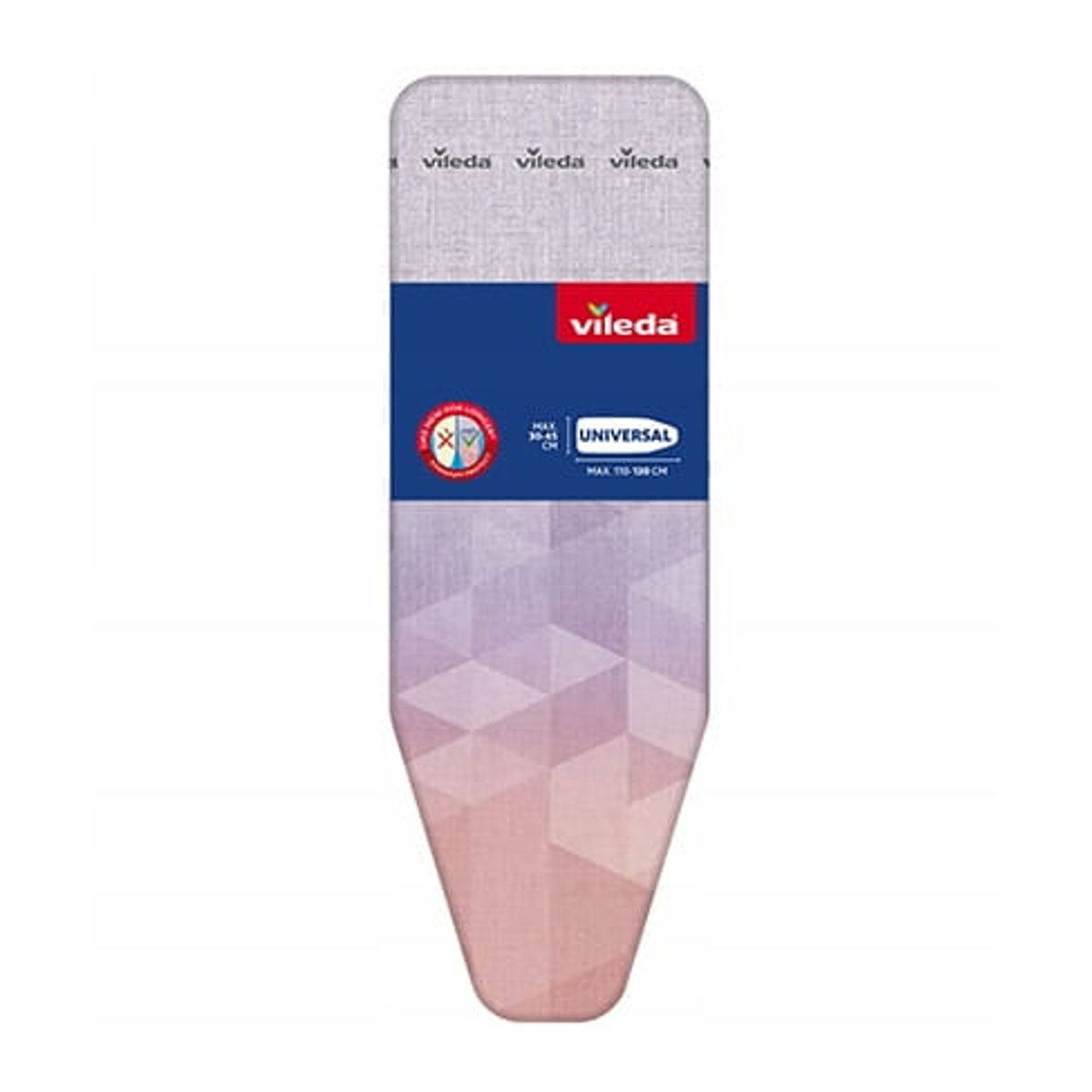 Vileda Bügelbrettbezug in Pink, B: 130 cm, T: 45 cm - Bild 2