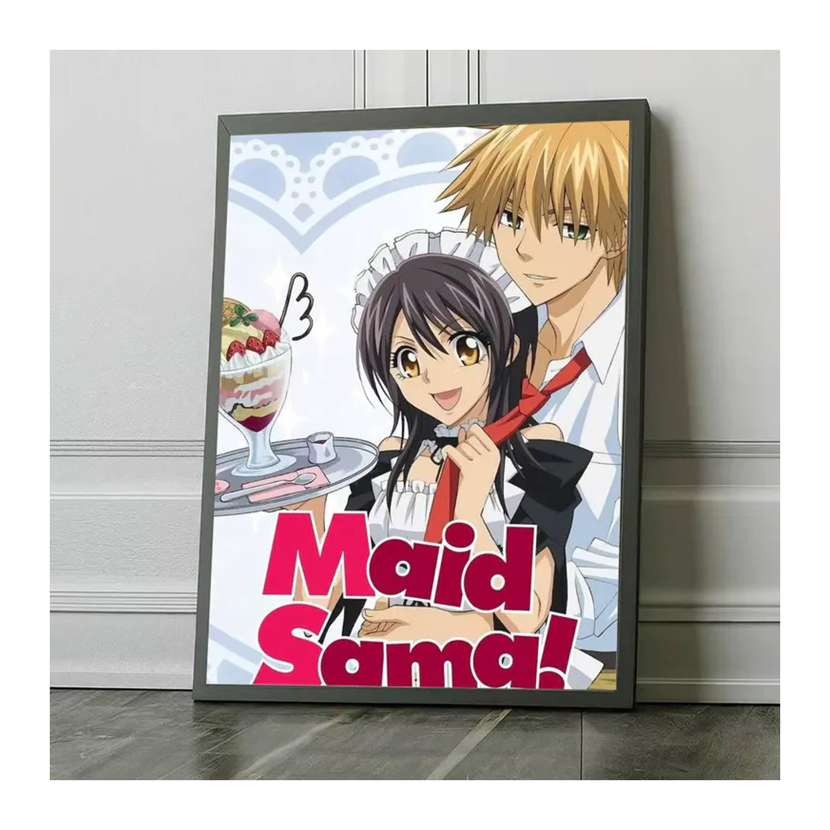 Vintage Anime Poster K-Kaichou Wa Maid Sama Wandkunst aus Papier in Weiß und Mehrfarbig für deine Raumdekoration - Bild 4