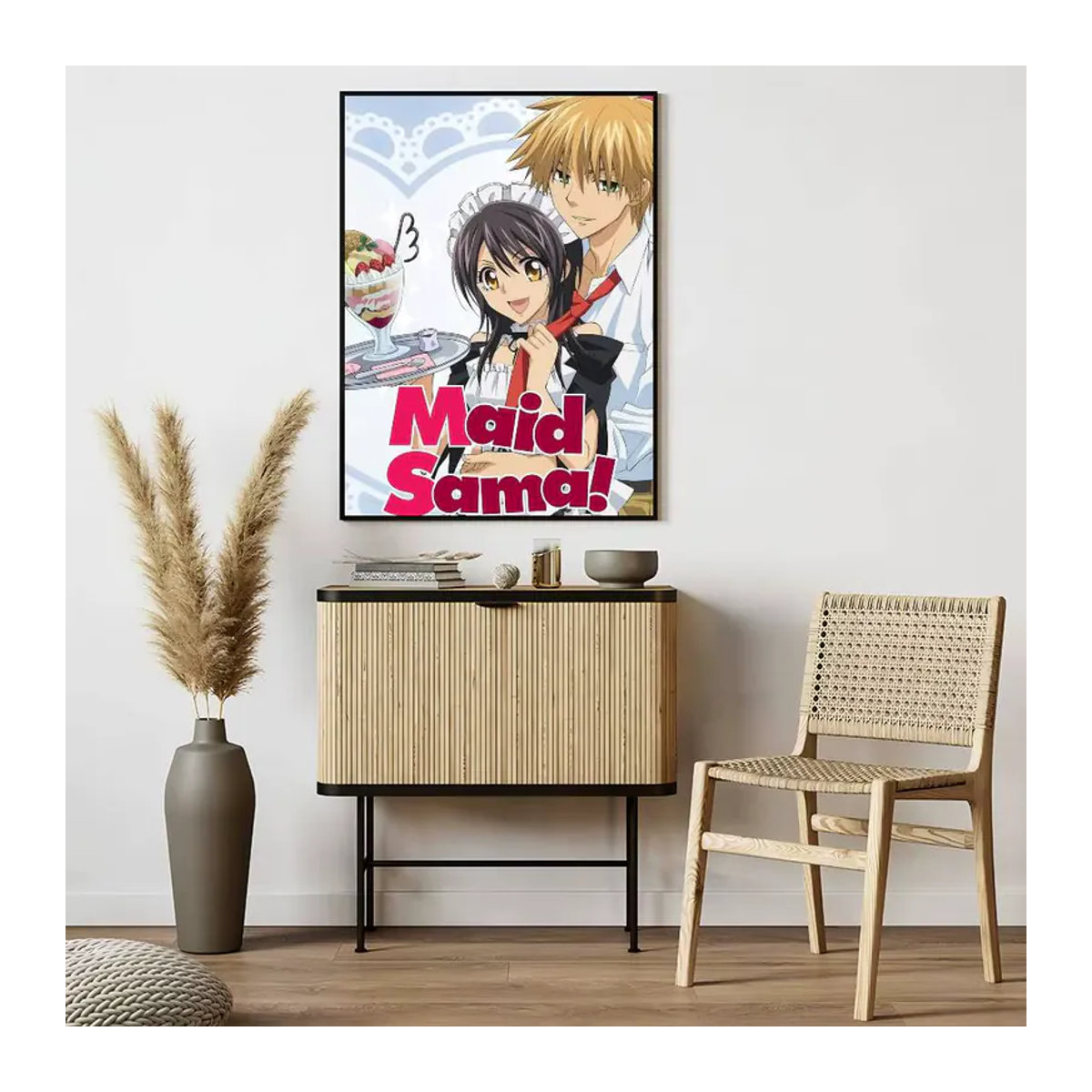 Vintage Anime Poster K-Kaichou Wa Maid Sama Wandkunst aus Papier in Weiß und Mehrfarbig für deine Raumdekoration - Bild 6