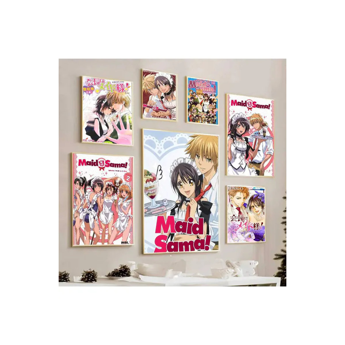 Vintage Anime Poster K-Kaichou Wa Maid Sama Wandkunst aus Papier in Weiß und Mehrfarbig für deine Raumdekoration - Bild 7