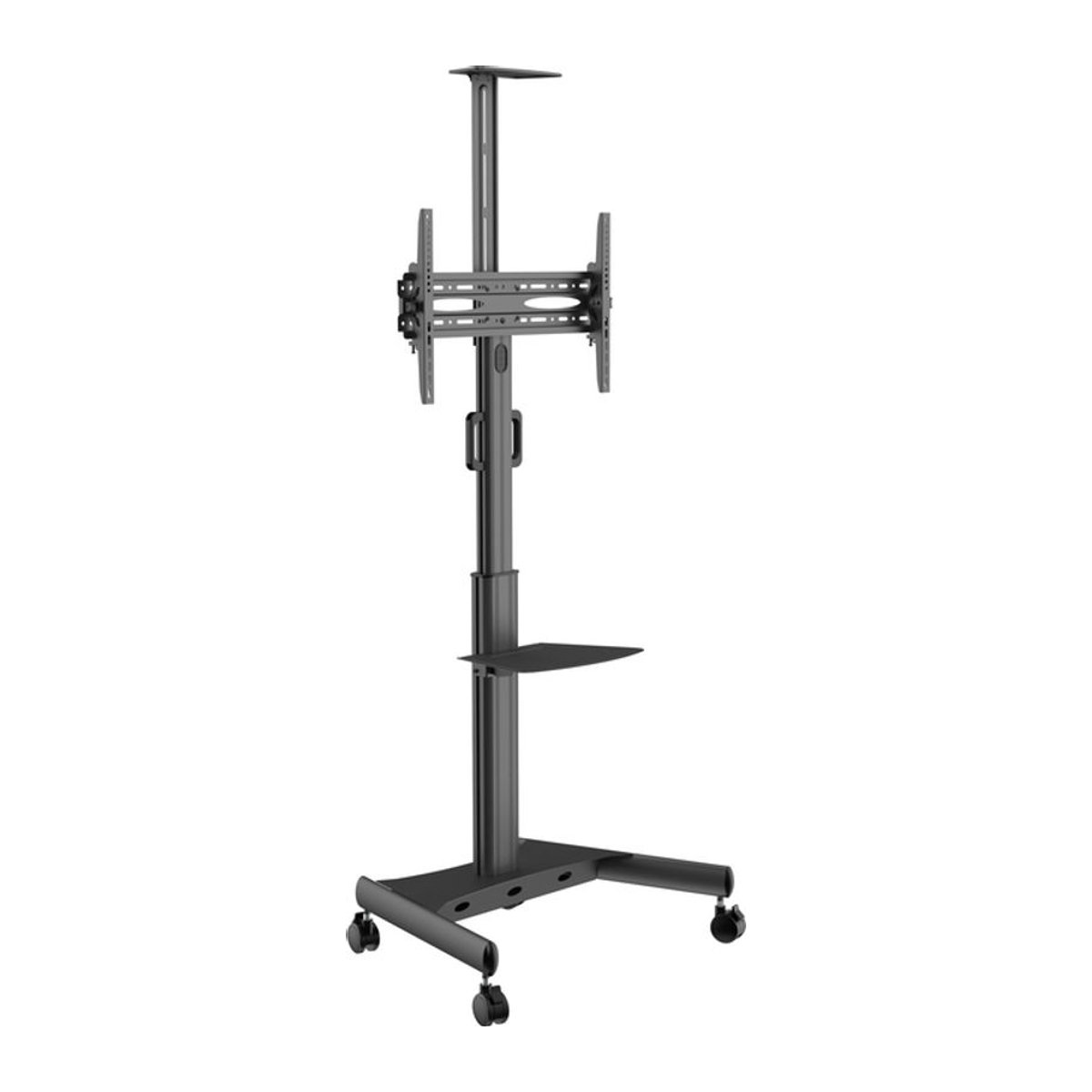 Vivolink Vitrinenschrank VLFS3266C in Schwarz aus Aluminium und Kunststoff - Bild 1