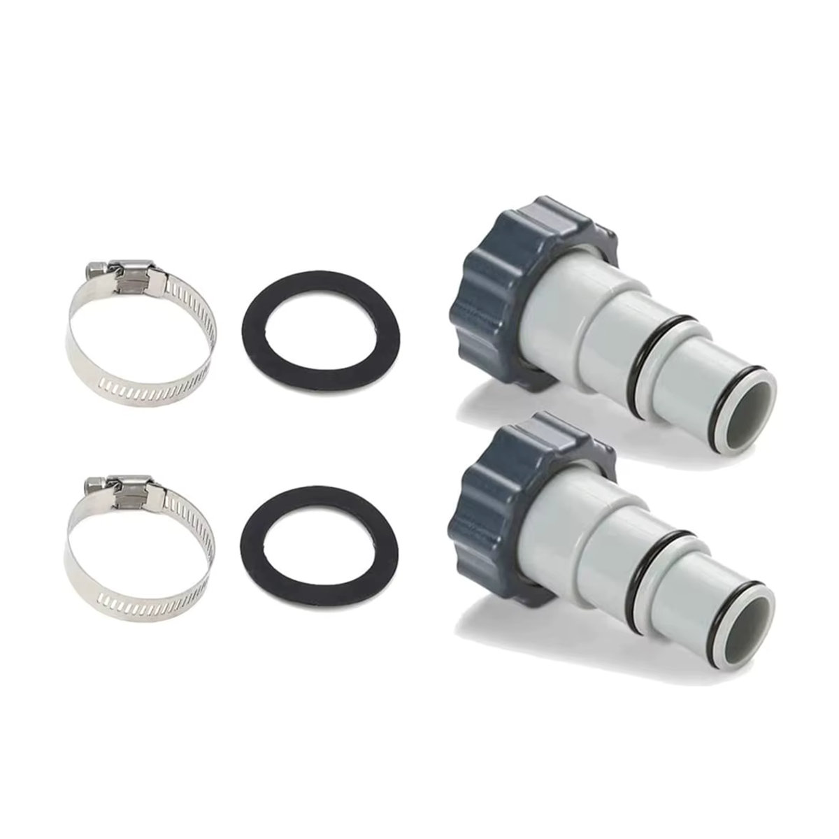 VKTECH Schlauchhalter und Adapter für Intex Schwimmbad Pumpen und Filteranlagen - Bild 4
