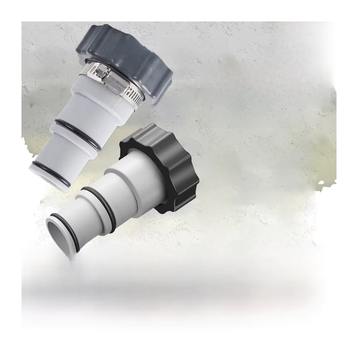 VKTECH Schlauchhalter und Adapter für Intex Schwimmbad Pumpen und Filteranlagen - Bild 7