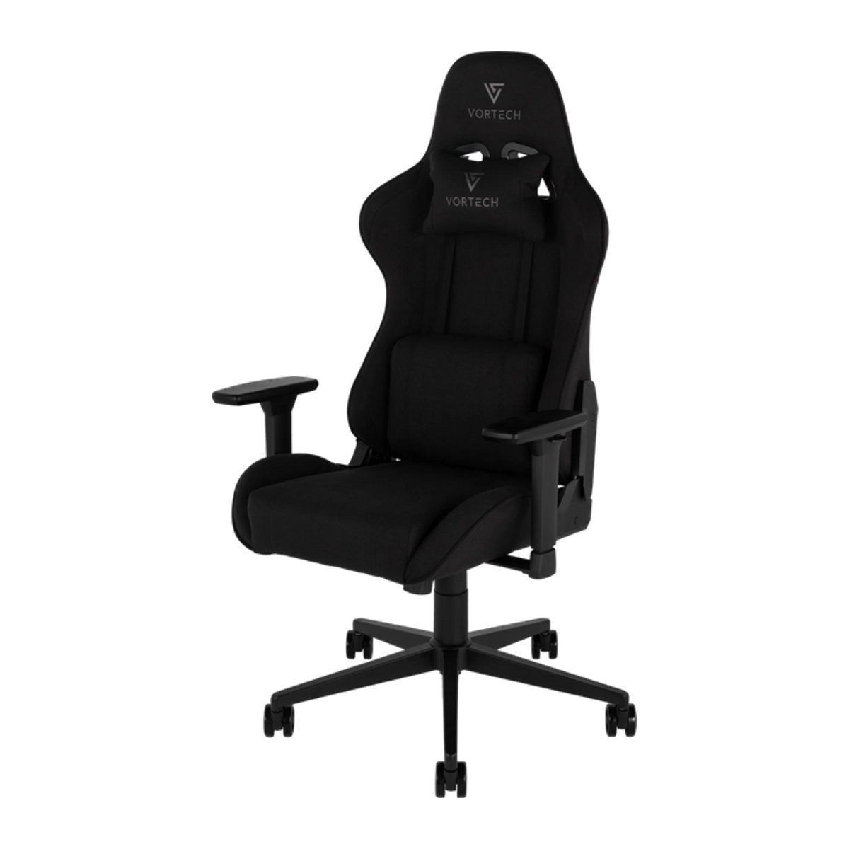 Vortech Essential Gaming-Stuhl Schwarz - Bild 1