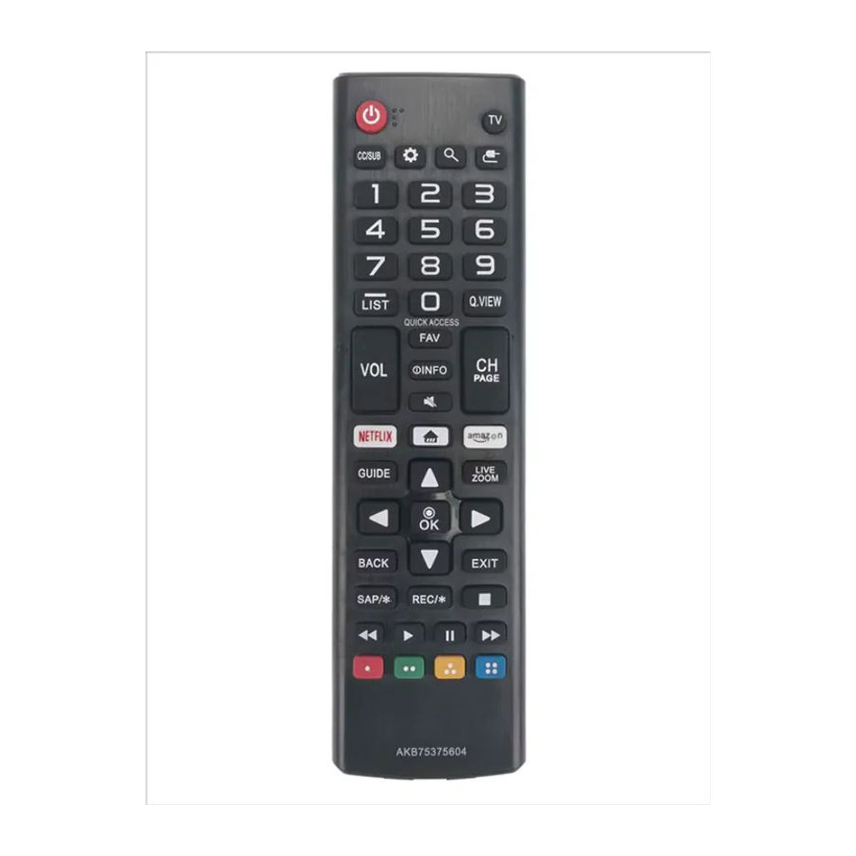 VORTNGLE Ersatzfernbedienung AKB75375604 für Smart TV in Schwarz - Bild 6