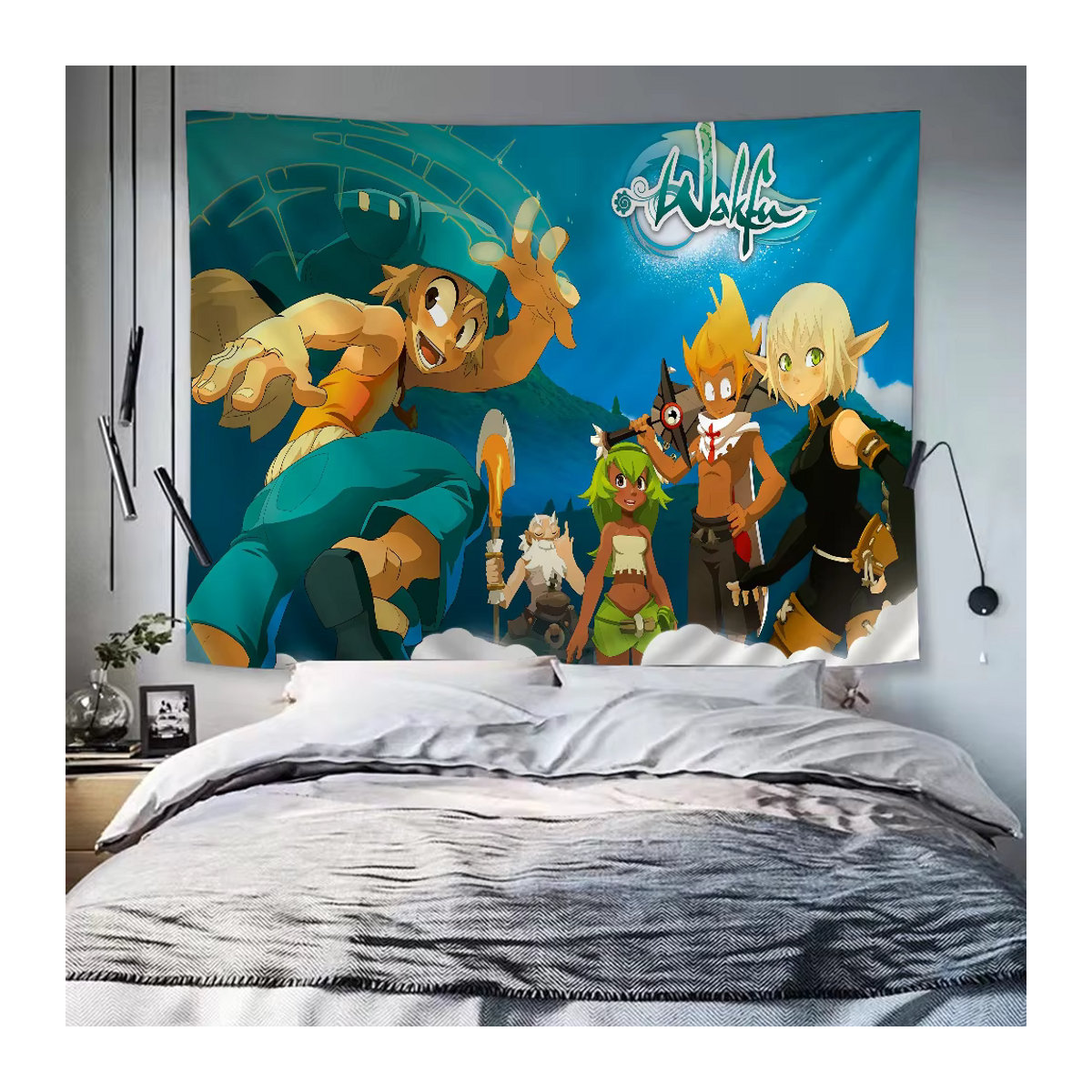 Wakfu Rutschfeste Bodenmatte Mehrfarbig für Wohnzimmer, Waschküche und Balkon - Bild 2