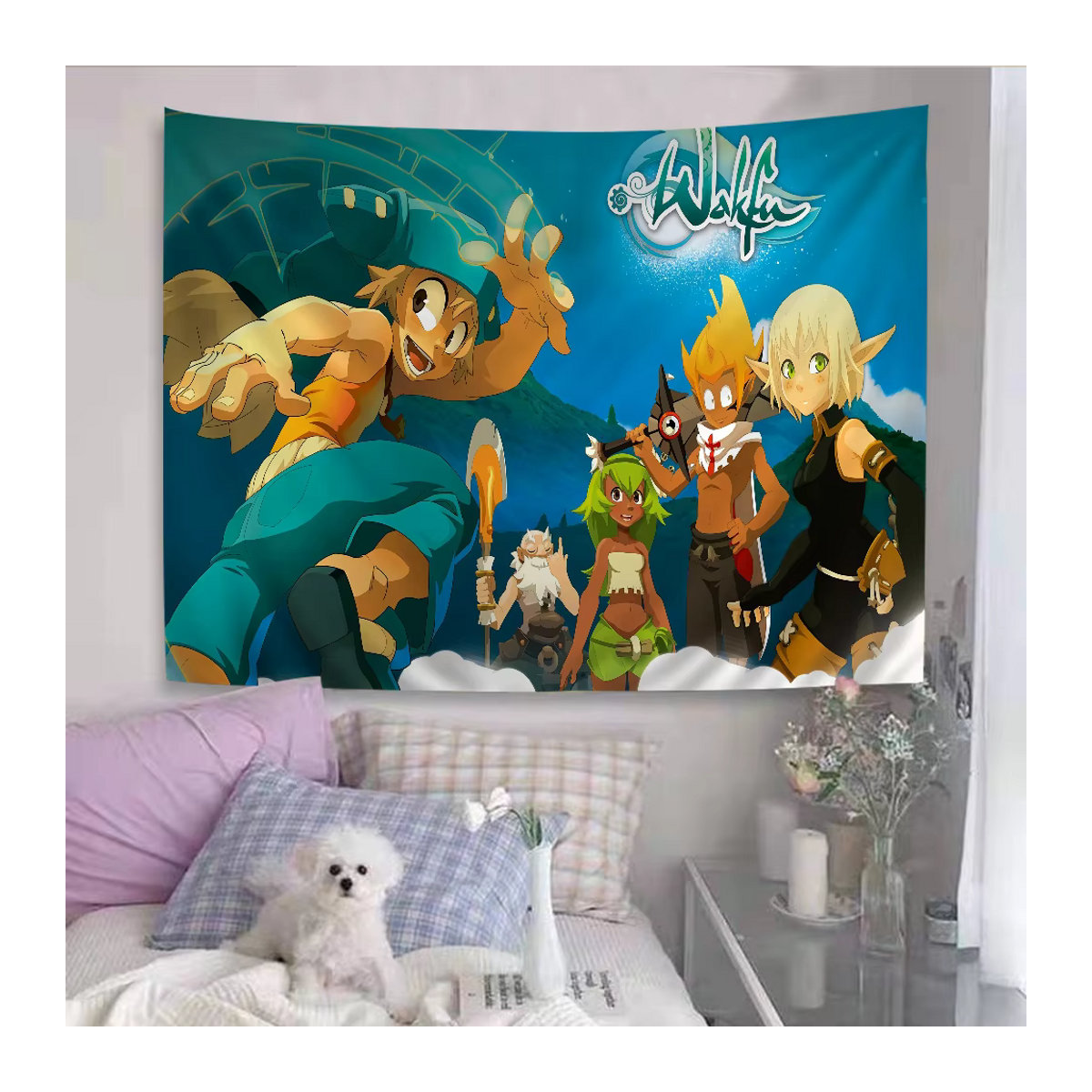 Wakfu Rutschfeste Bodenmatte Mehrfarbig für Wohnzimmer, Waschküche und Balkon - Bild 5