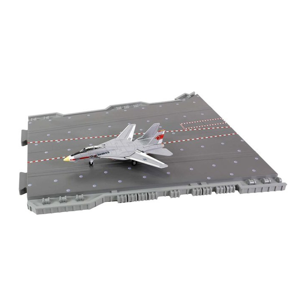 WALTERSONS Modellflugzeug US Navy F-14 Tomcat VF-1 Wolfpack & USS Enterprise Sektion B, Grau - Bild 1