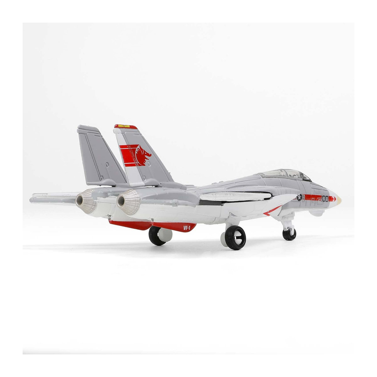 WALTERSONS Modellflugzeug US Navy F-14 Tomcat VF-1 Wolfpack & USS Enterprise Sektion B, Grau - Bild 2