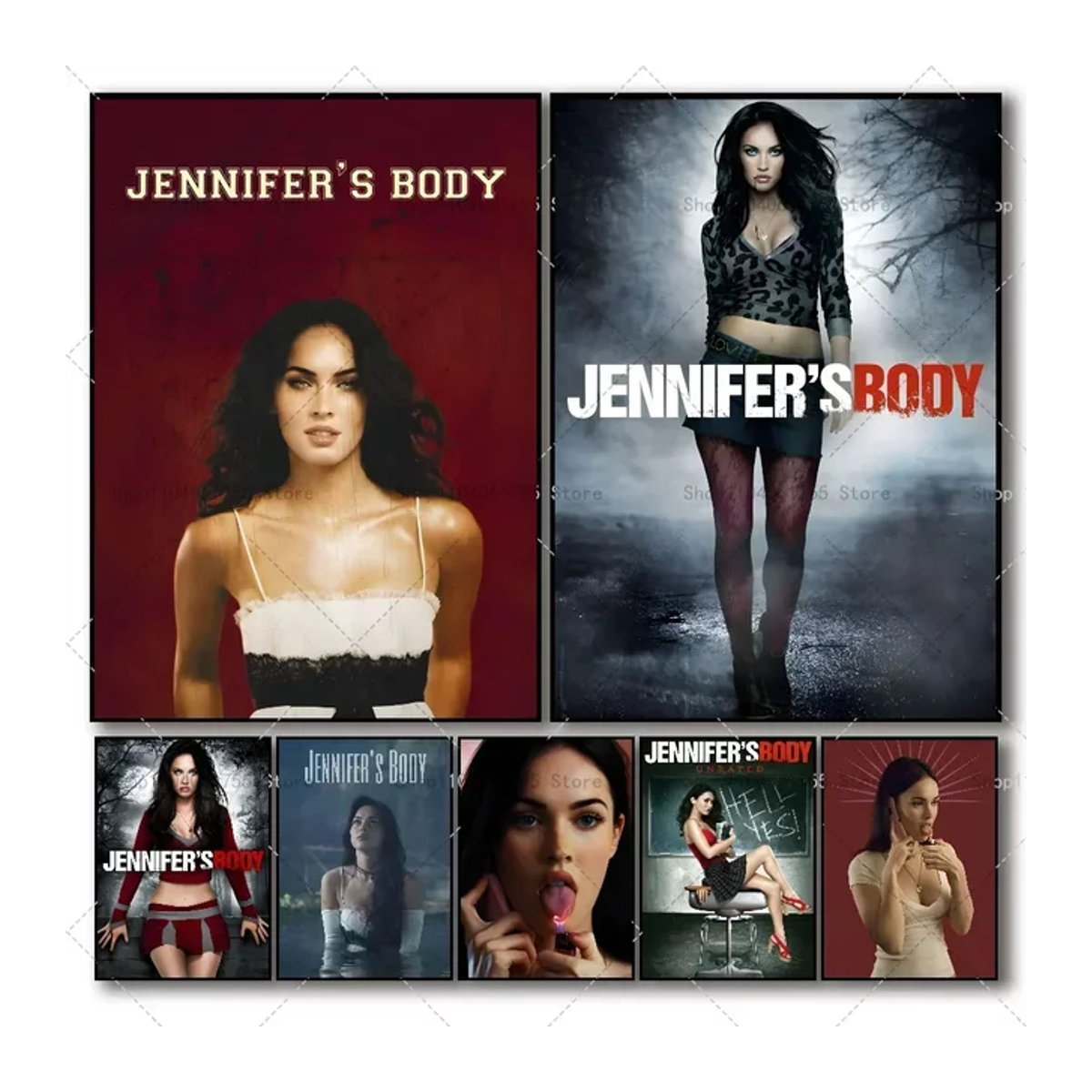 Wandaufkleber Jennifer's Body Horrorfilm Motiv wasserfester Papieraufkleber zur Wanddekoration für Café, Bar oder Zimmer - Bild 1