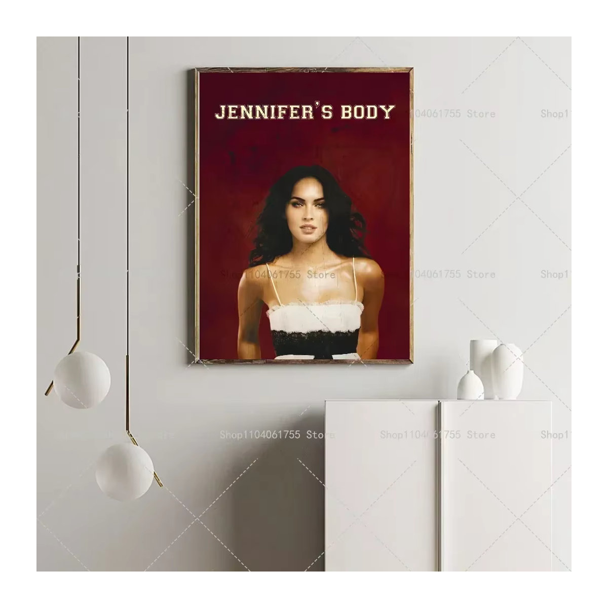 Wandaufkleber Jennifer's Body Horrorfilm Motiv wasserfester Papieraufkleber zur Wanddekoration für Café, Bar oder Zimmer - Bild 5