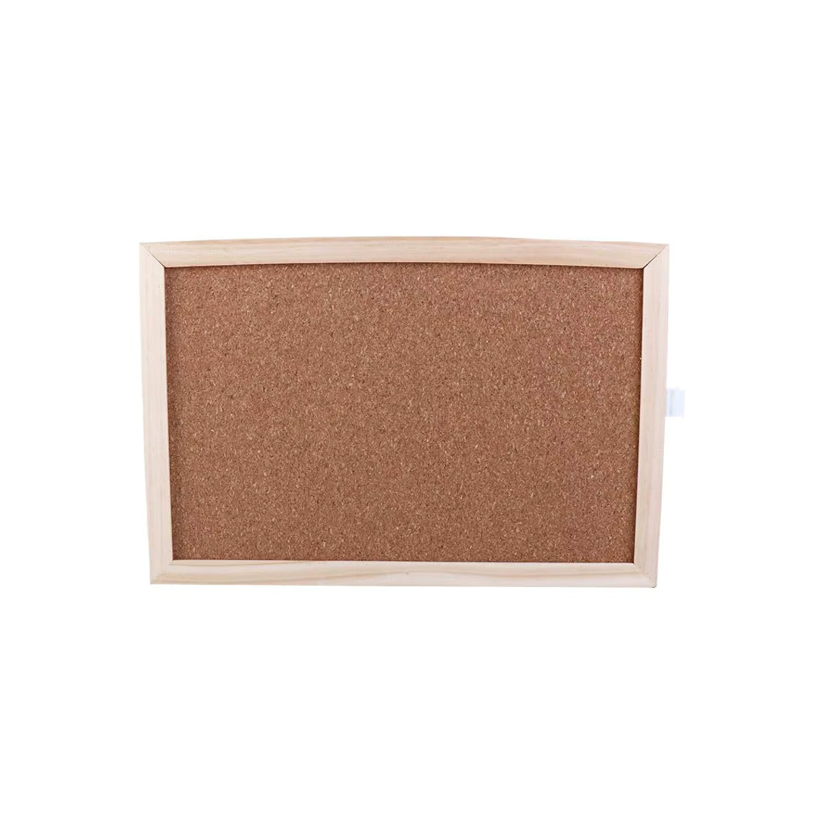 Wandbehang aus Kork und Holz in Braun als Message Board für Home Office und Schule - Bild 6