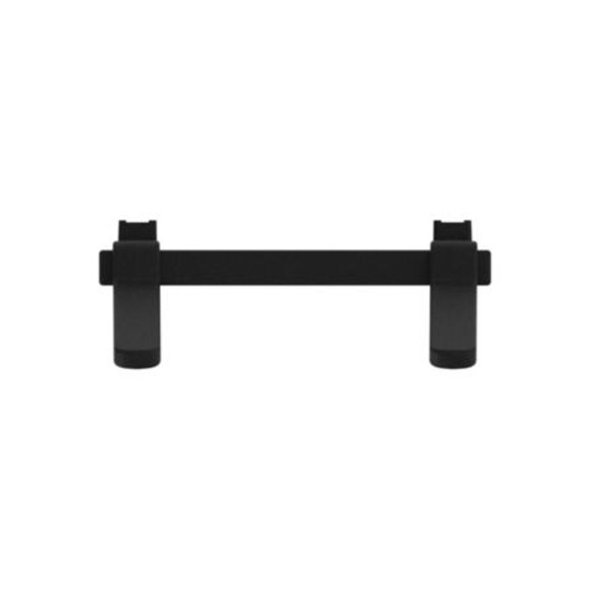 Wandgarderobe Functionals JUST 20 in Schwarz aus Aluminium und Kunststoff mit minimalistischem Design - Bild 2