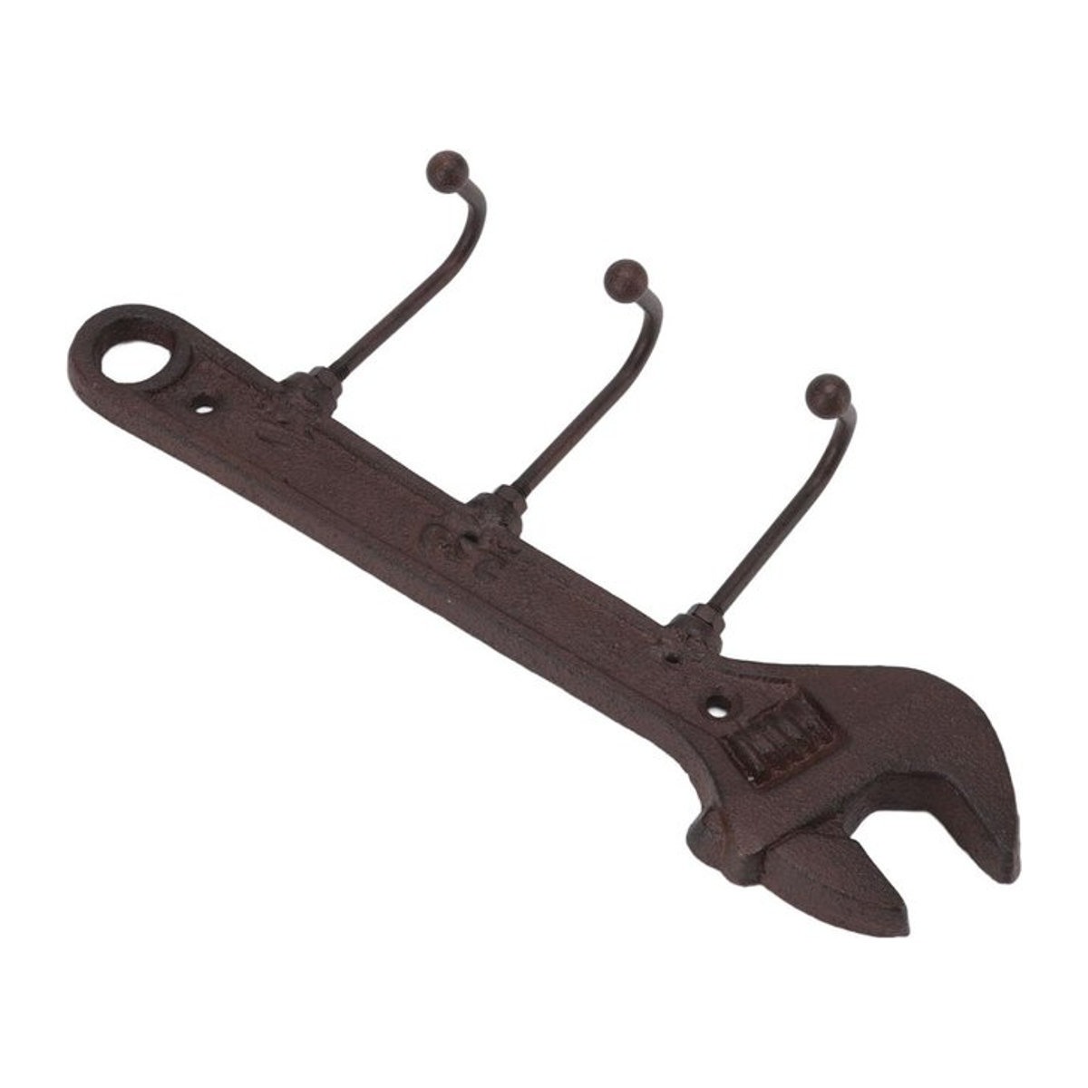 Wandhaken im industriellen Stil von mfySpace aus Gusseisen in Schraubenschlüssel-Form - Bild 1