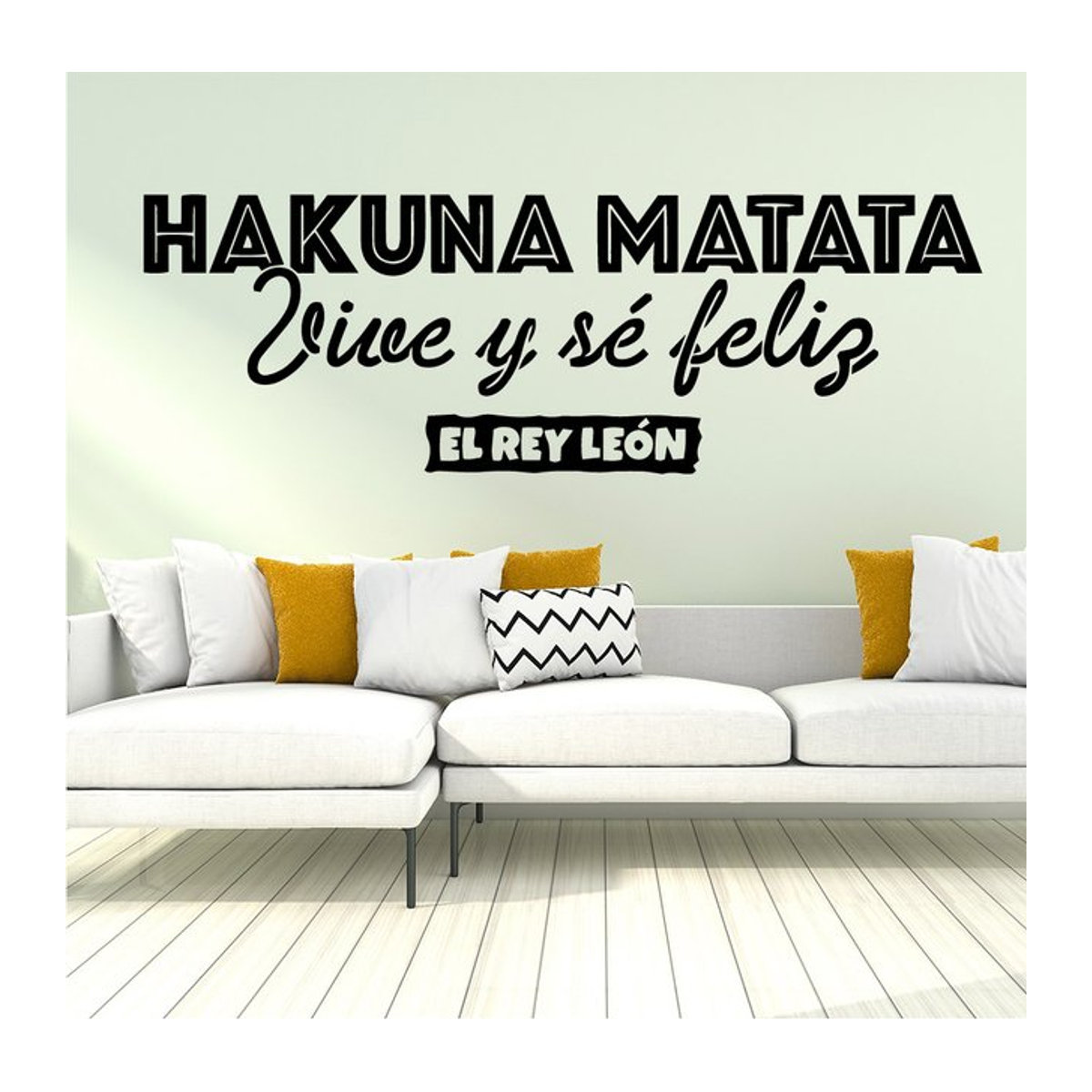 Wandtattoo Spanischer Text aus Vinyl für deine Wohnzimmer und Schlafzimmer Dekoration - Bild 1