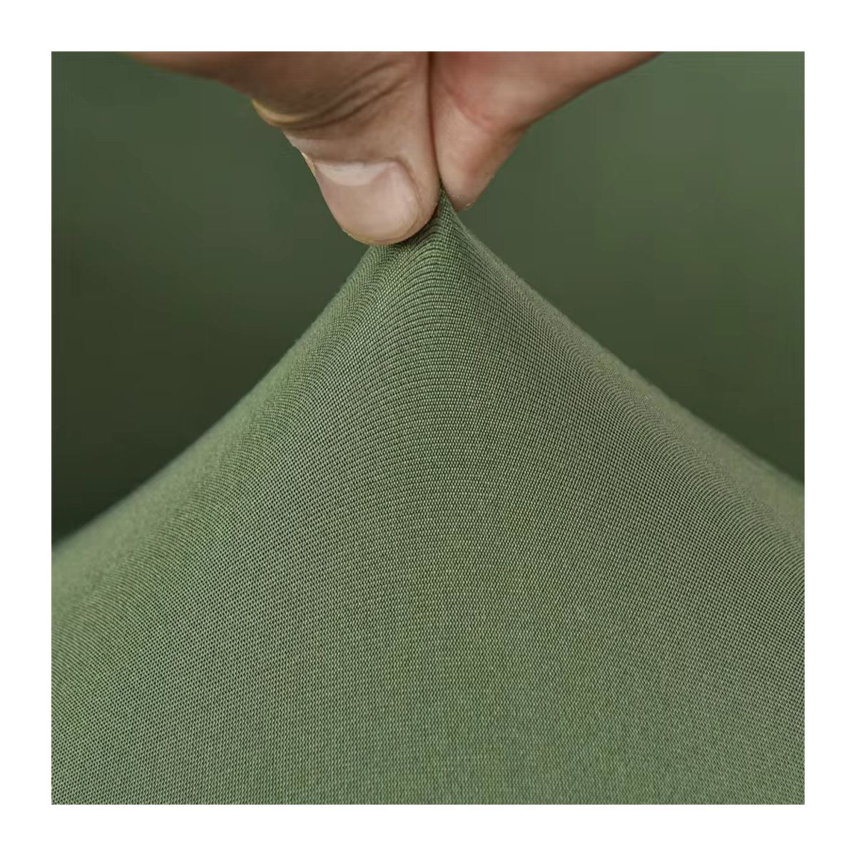 WANERQU Spandex Sesselbezug in Grün, abnehmbarer und waschbarer Schonbezug für Armlehnstühle und Sofas - Bild 3