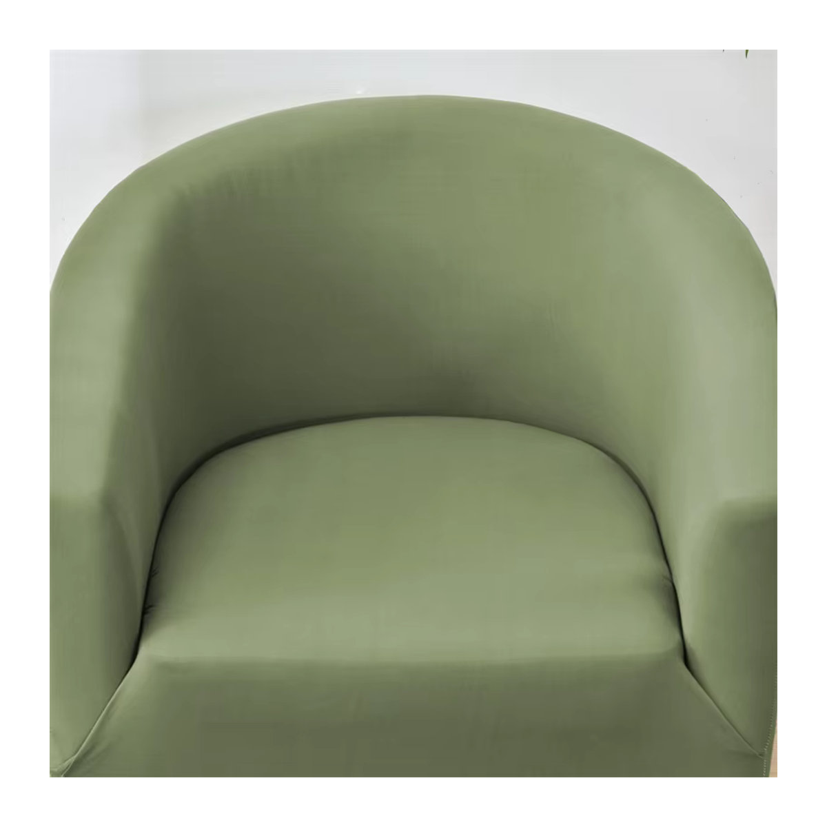 WANERQU Spandex Sesselbezug in Grün, abnehmbarer und waschbarer Schonbezug für Armlehnstühle und Sofas - Bild 5