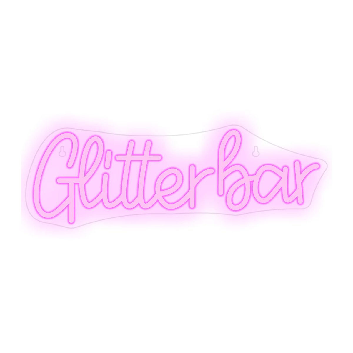 Wanxing Neon LED Zeichen Glitter Bar Dimmbare USB Lampe in Rosa zur Raumdekoration für Home, Bar, Shop und Nachtclub - Bild 3