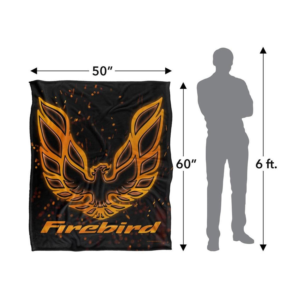 Warme Pontiac Firebird Decke in One Size - Bild 4