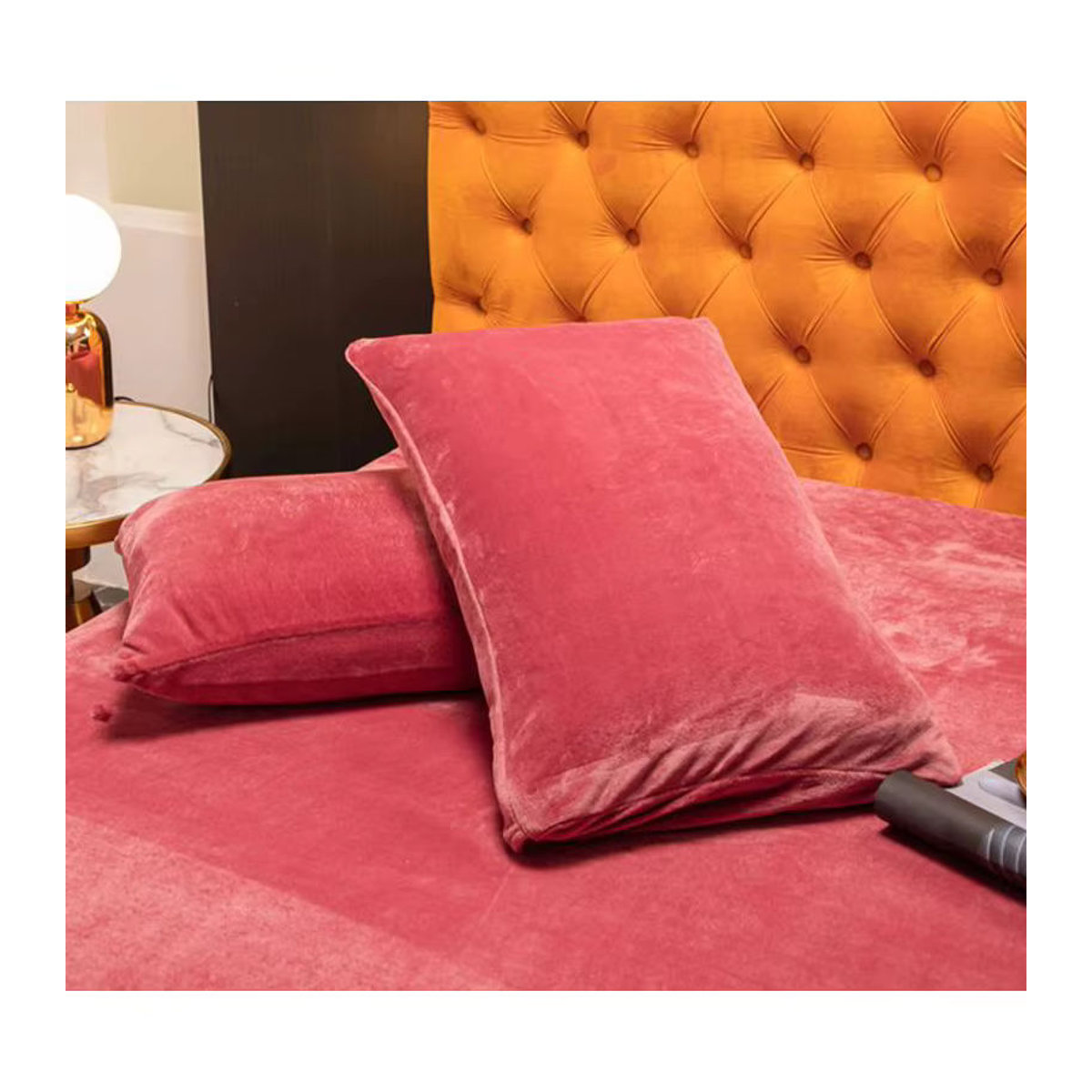 WASART Korallenvlies-Spannbettlaken für Doppelbetten in 150 cm oder 180 cm Breite, winterwarm und elastisch - Bild 4