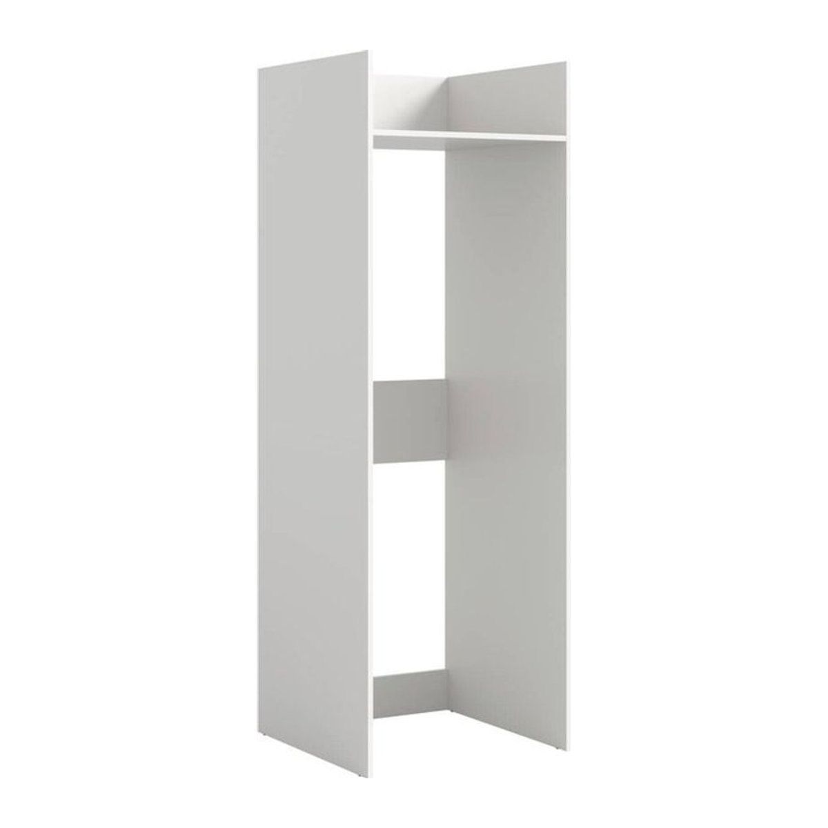 Waschmaschinenumbauschrank Free von xonox.home in Weiß, Modern und Minimalistisch, B/H/T: 66 x 196 x 66 cm - Bild 1