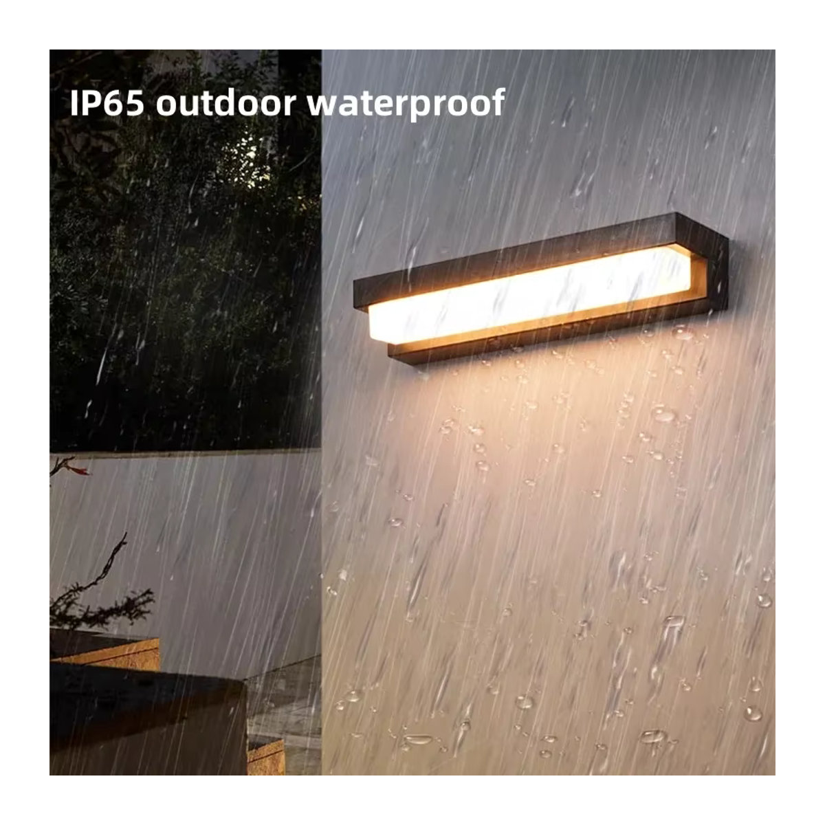 Wasserdichte LED Solar Außenleuchte für Garten und Balkon mit integriertem LED und dreifarbiger Beleuchtung - Bild 5