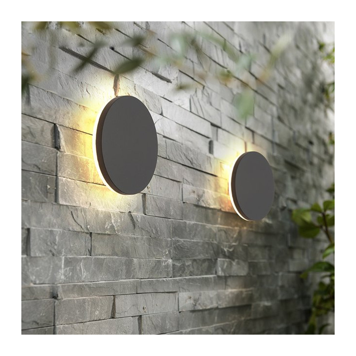 Wasserdichte LED-Wandleuchte von ygfeel in minimalistischem Design für Garten, Veranda und Korridor, IP65, erhältlich in Weiß oder Schwarz - Bild 1