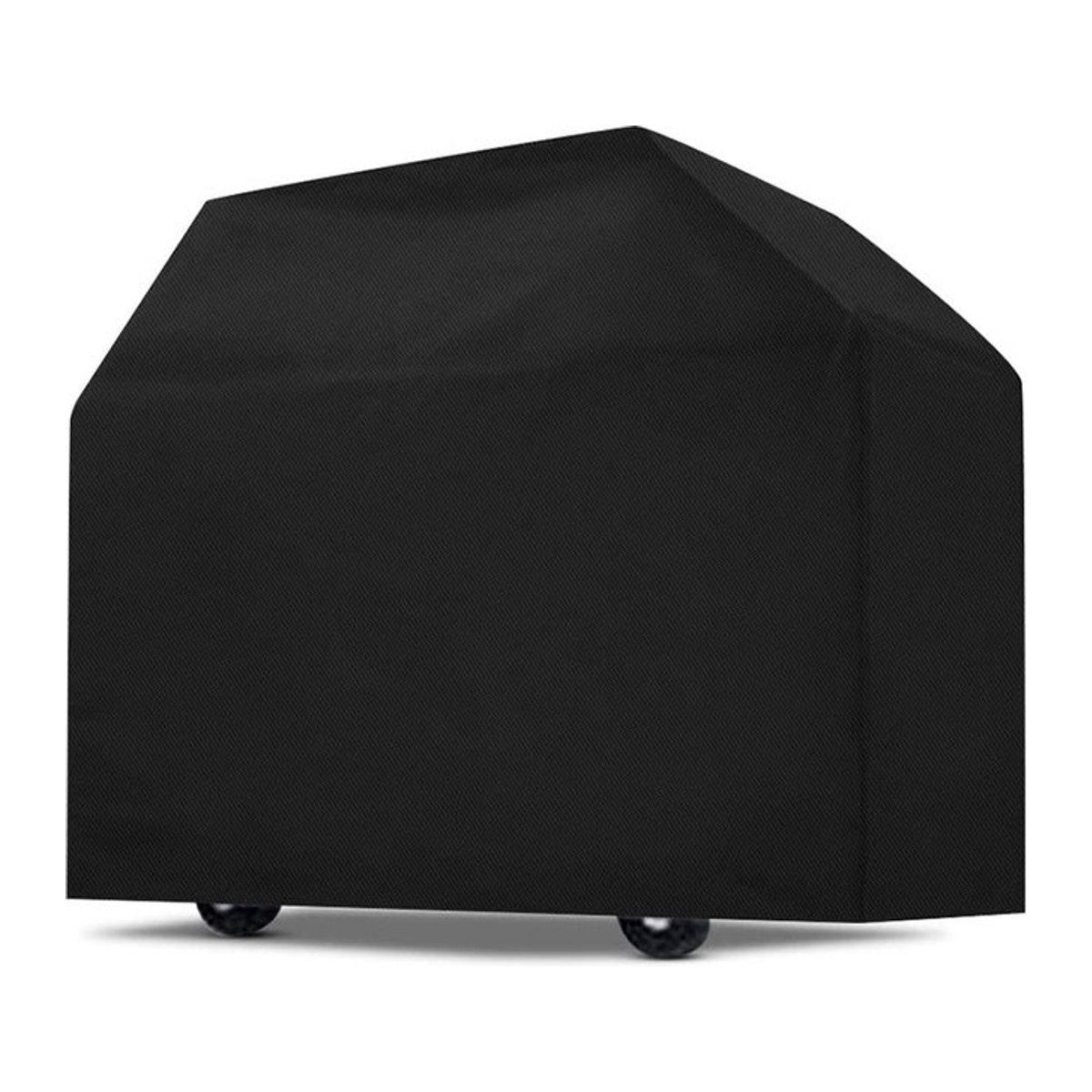 Wasserdichte LMETJMA Grillabdeckung aus Polyester für Gasgrill und Smoker, Schwarz - Bild 1